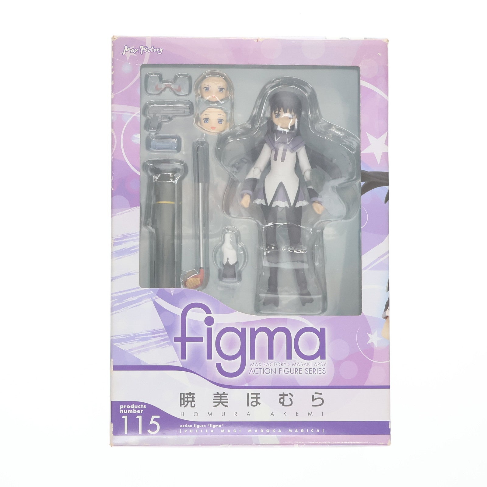 【中古即納】[FIG] figma(フィグマ) 115 暁美ほむら(あけみほむら) 魔法少女まどか☆マギカ 完成品 可動フィギュア マックスファクトリー(20111130)