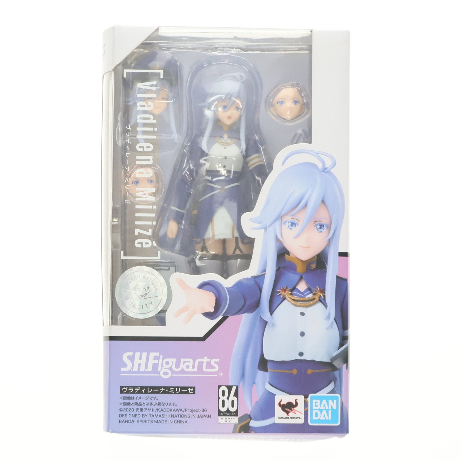 【中古即納】[FIG] S.H.Figuarts(フィギュアーツ) ヴラディレーナ・ミリーゼ 86-エイティシックス- 完成品 可動フィギュア バンダイスピリッツ(20211127)