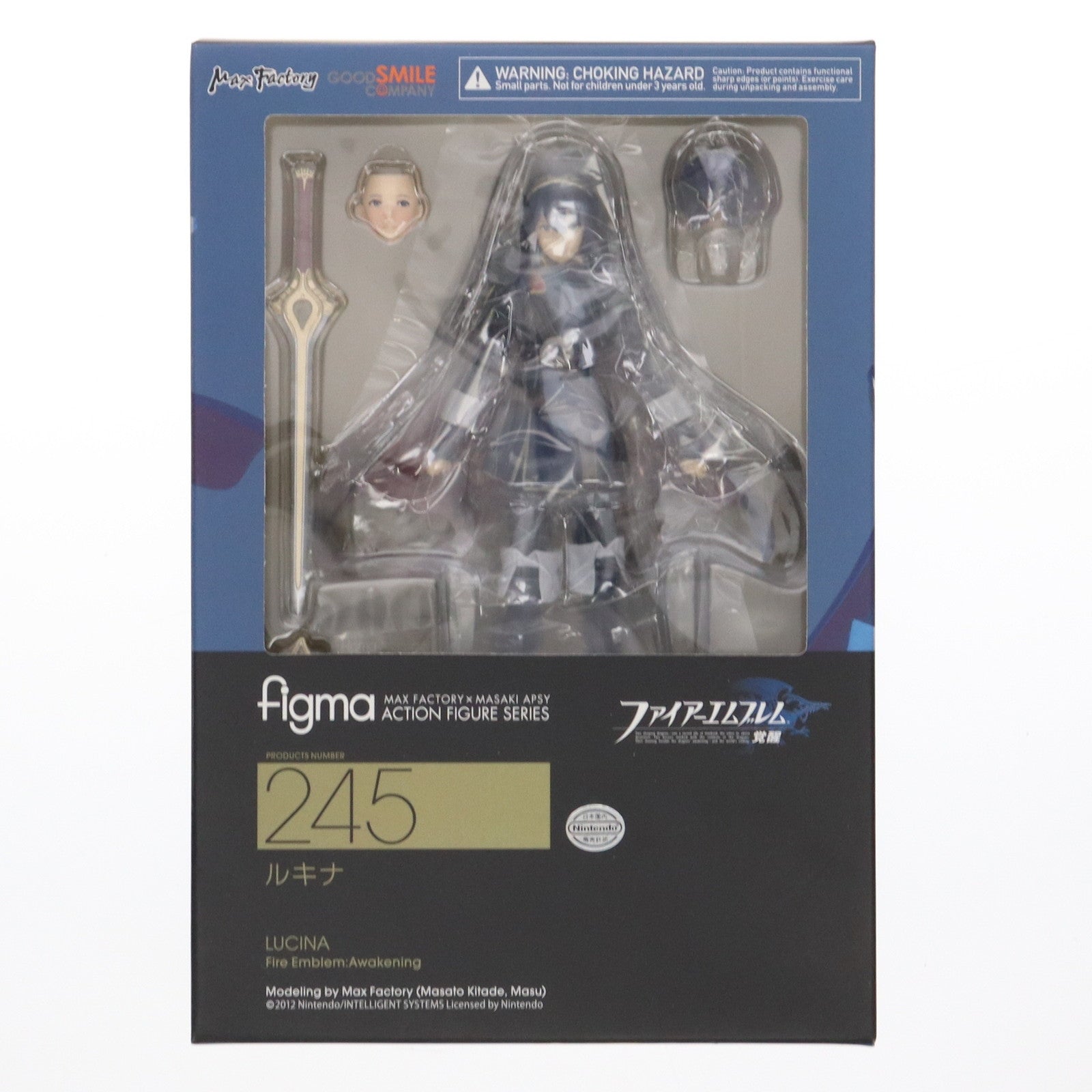 【中古即納】[FIG] figma(フィグマ) 245 ルキナ ファイアーエムブレム 覚醒 完成品 可動フィギュア グッドスマイルカンパニー(20160824)