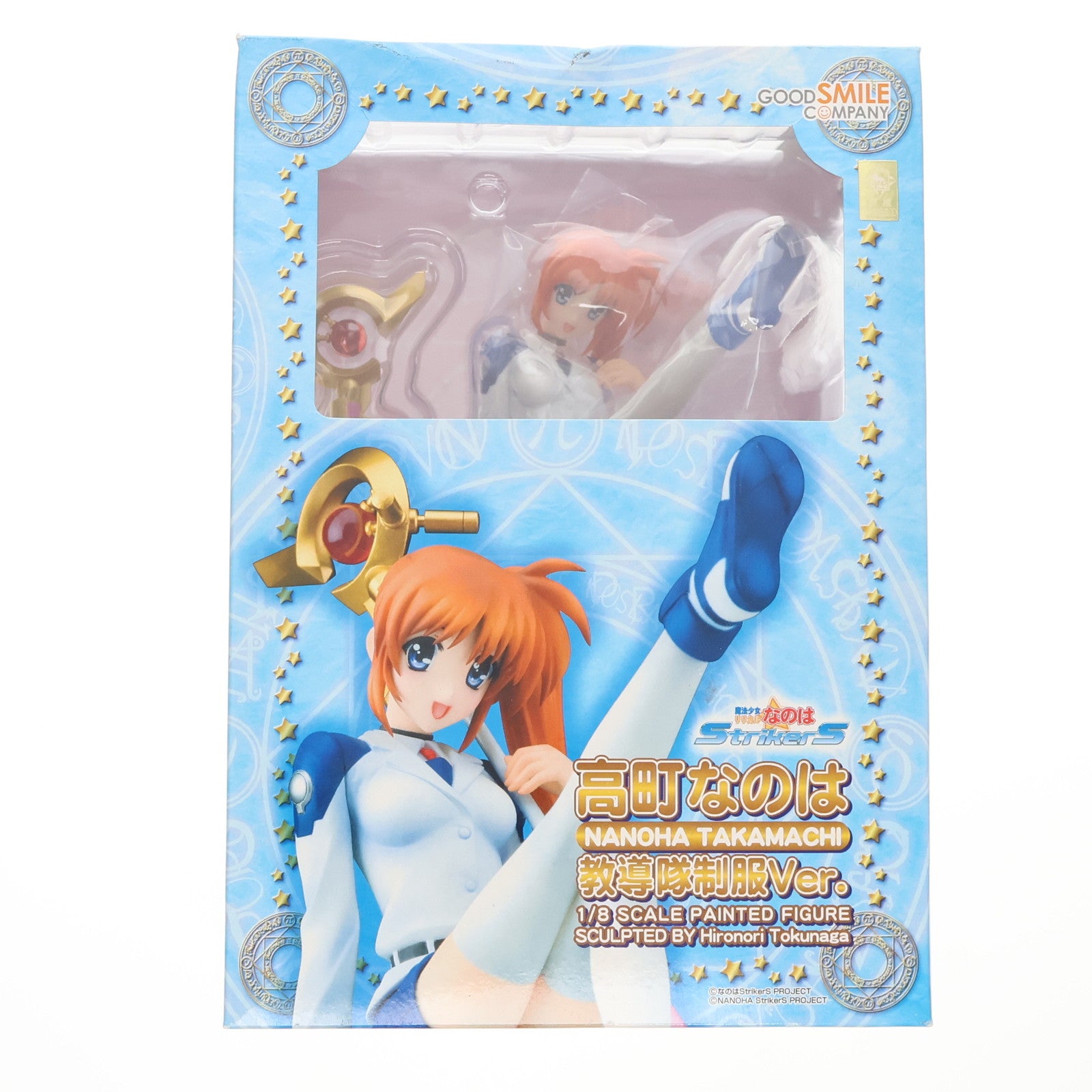 【中古即納】[FIG] 高町なのは(たかまちなのは) 教導隊制服Ver. 魔法少女リリカルなのはStrikerS(ストライカーズ) 1/8 完成品 フィギュア グッドスマイルカンパニー(20080630)