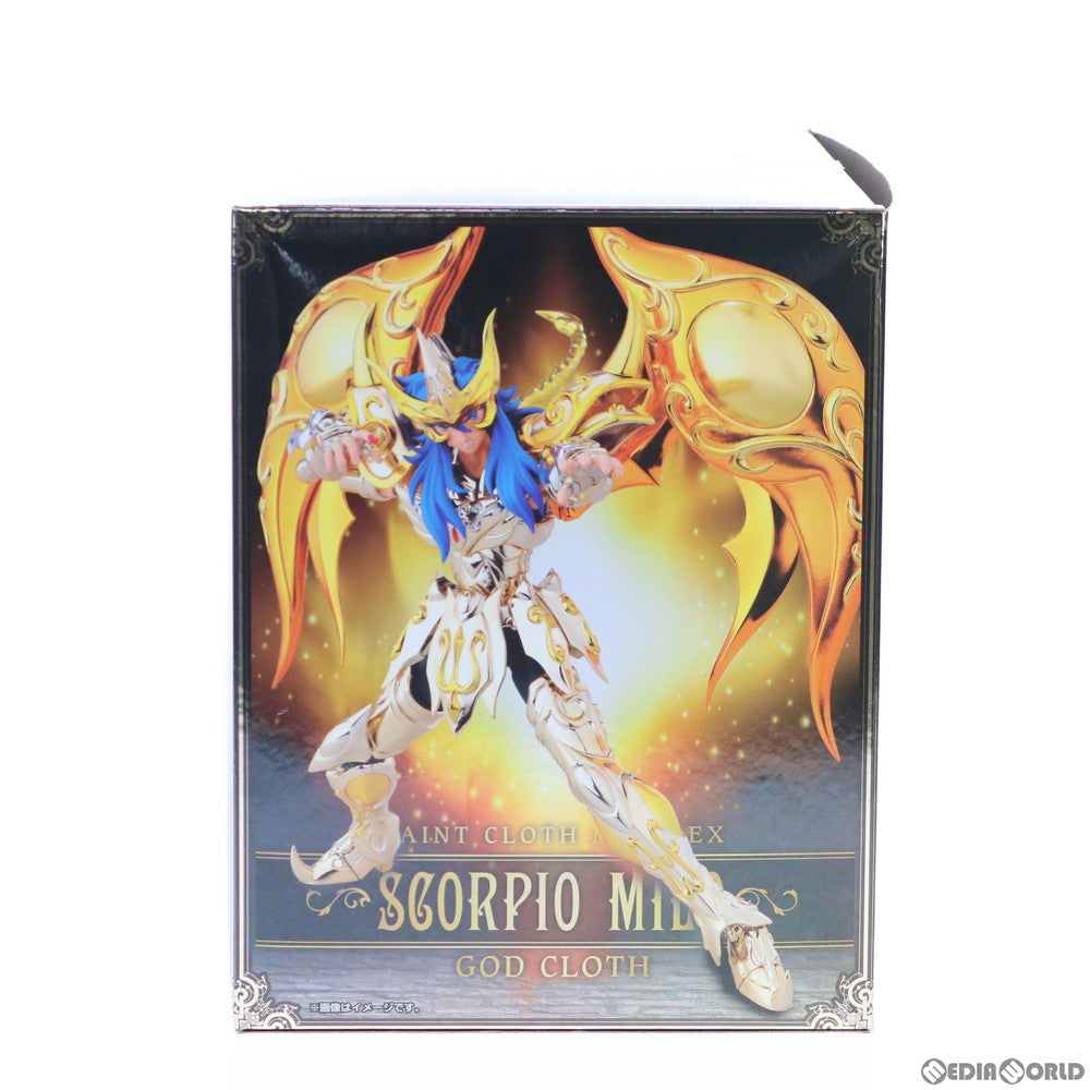 【中古即納】[FIG] (再販) 聖闘士聖衣神話EX スコーピオンミロ(神聖衣) 聖闘士星矢 黄金魂 -soul of gold- 完成品 可動フィギュア バンダイスピリッツ(20200926)