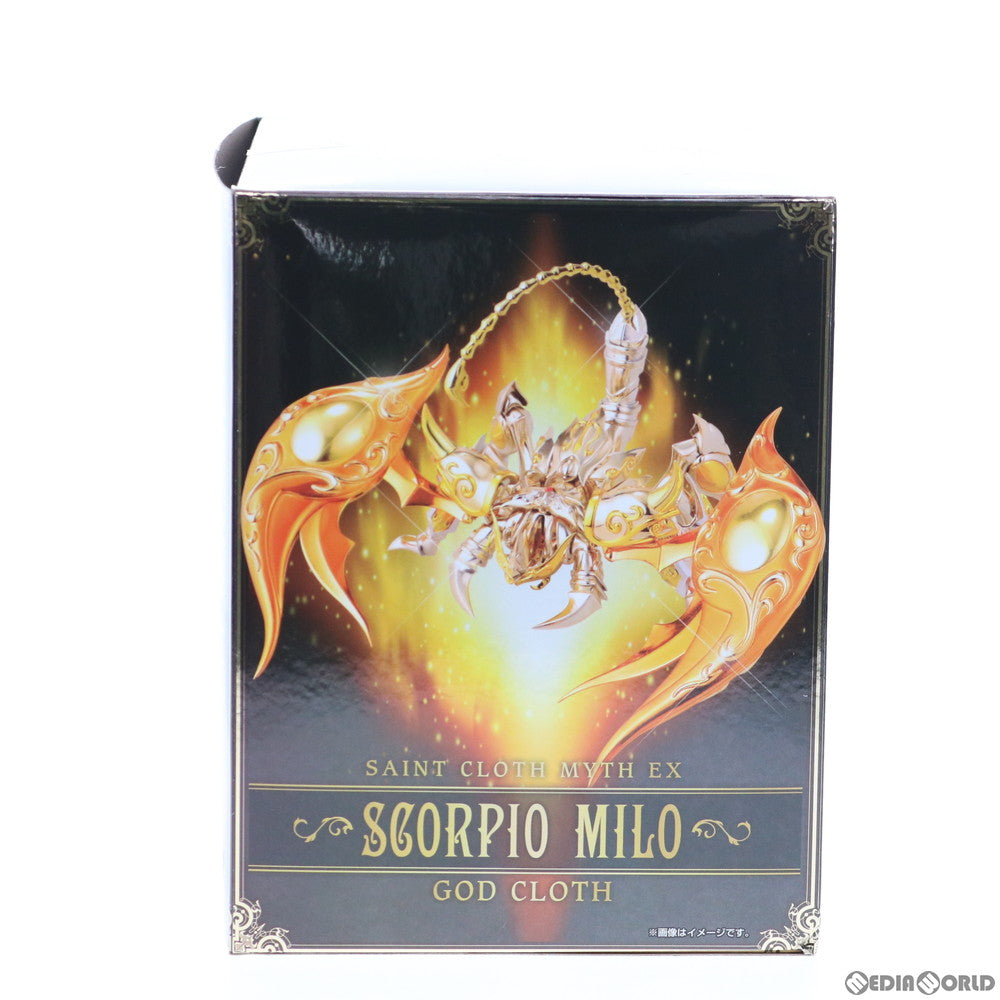 【中古即納】[FIG] (再販) 聖闘士聖衣神話EX スコーピオンミロ(神聖衣) 聖闘士星矢 黄金魂 -soul of gold- 完成品 可動フィギュア バンダイスピリッツ(20200926)