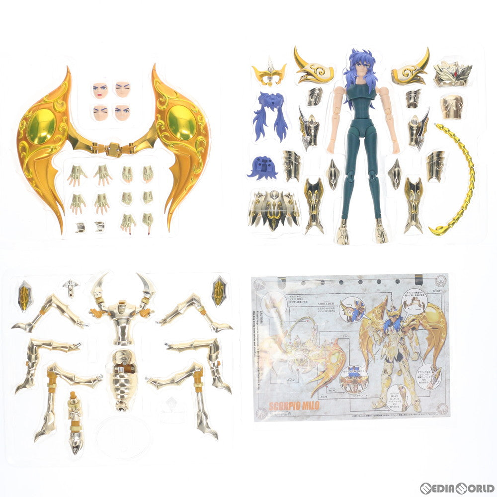 【中古即納】[FIG] (再販) 聖闘士聖衣神話EX スコーピオンミロ(神聖衣) 聖闘士星矢 黄金魂 -soul of gold- 完成品 可動フィギュア バンダイスピリッツ(20200926)
