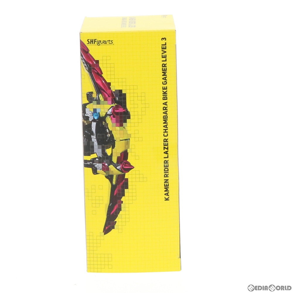 【中古即納】[FIG] 魂ウェブ商店限定 S.H.Figuarts(フィギュアーツ) 仮面ライダーレーザー チャンバラバイクゲーマー レベル3 仮面ライダーエグゼイド 完成品 可動フィギュア バンダイスピリッツ(20190731)