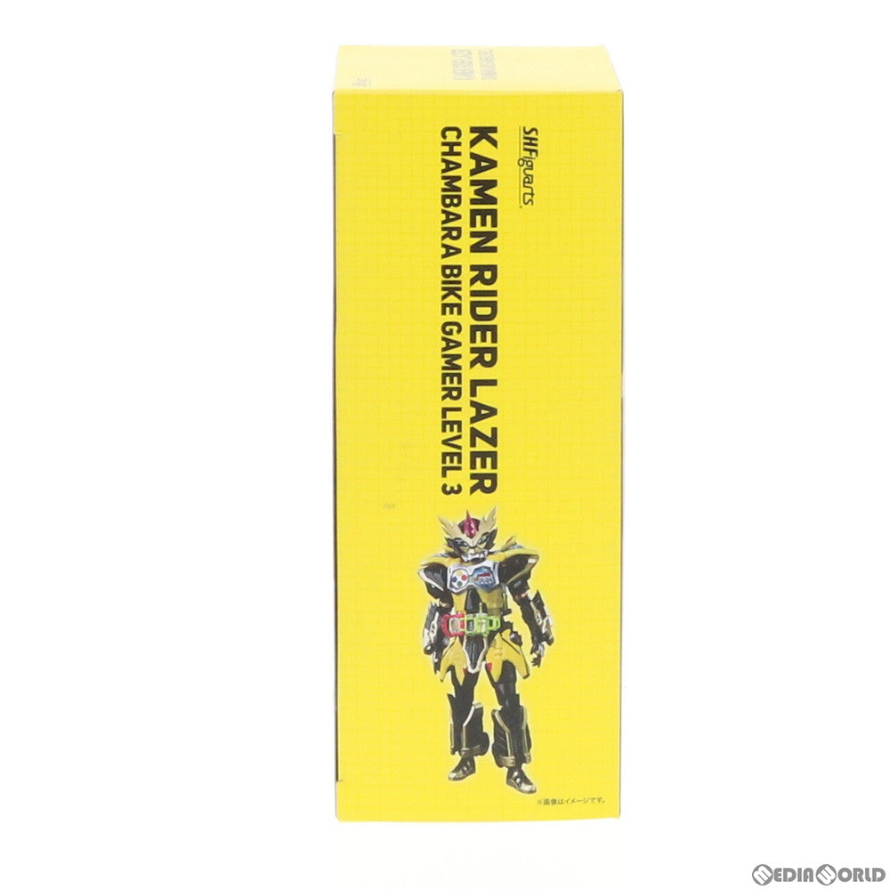 【中古即納】[FIG] 魂ウェブ商店限定 S.H.Figuarts(フィギュアーツ) 仮面ライダーレーザー チャンバラバイクゲーマー レベル3 仮面ライダーエグゼイド 完成品 可動フィギュア バンダイスピリッツ(20190731)