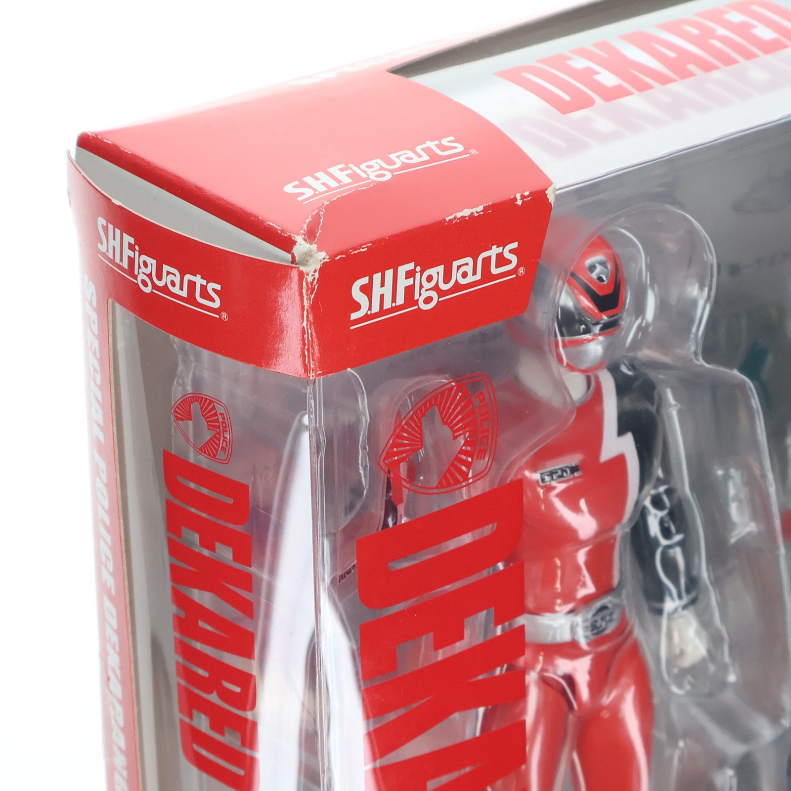 【中古即納】[FIG] S.H.Figuarts(フィギュアーツ) デカレッド 特捜戦隊デカレンジャー 完成品 可動フィギュア バンダイ(20120630)