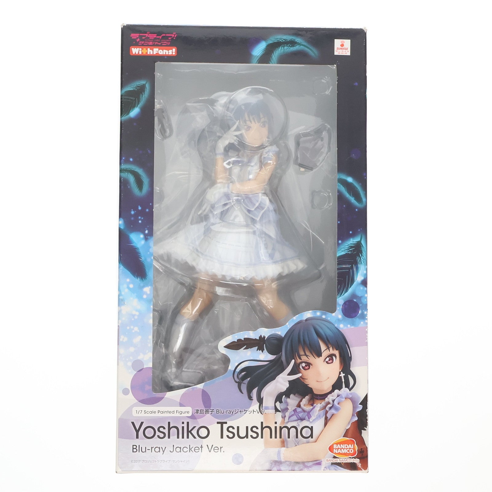 【中古即納】[FIG] 津島善子(つしまよしこ) Blu-rayジャケットVer. ラブライブ!サンシャイン!! 1/7 完成品 フィギュア 一部オンラインショップ限定 With Fans!(ウィズファンズ)(20190831)