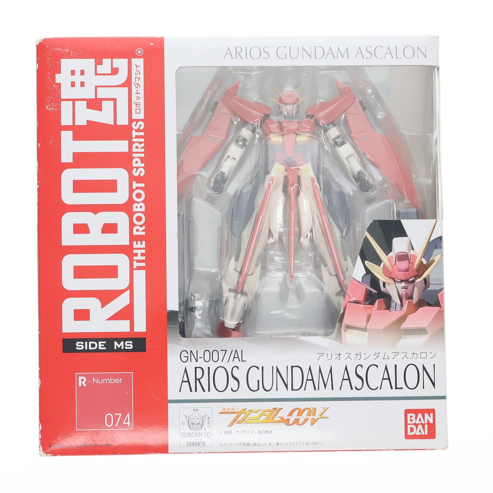 【中古即納】[FIG] ROBOT魂(SIDE MS) アリオスガンダム アスカロン 機動戦士ガンダム00(ダブルオー) 完成品 可動フィギュア バンダイ(20100924)