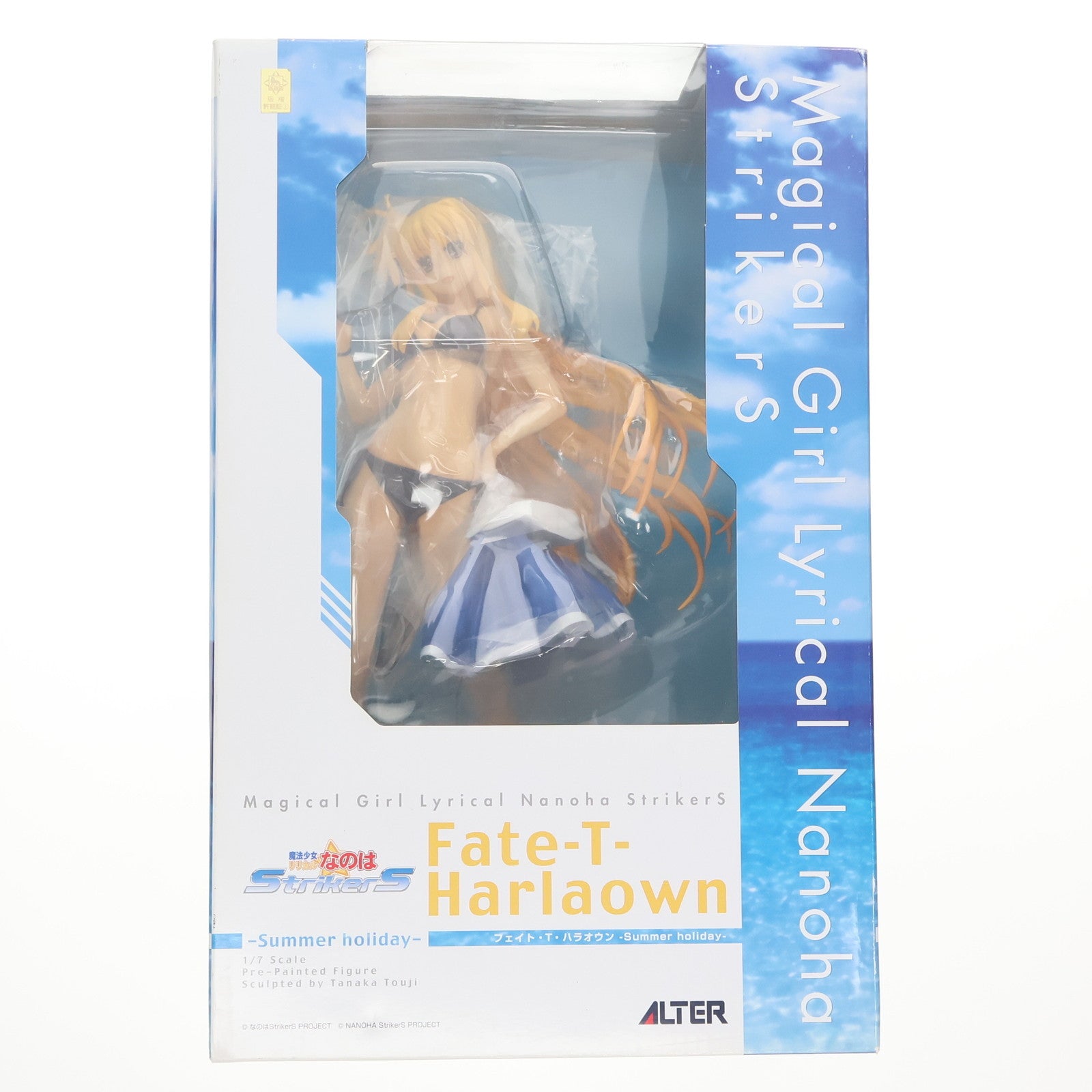 【中古即納】[FIG] フェイト・T・ハラオウン -Summer holiday- 魔法少女リリカルなのはStrikerS(ストライカーズ) 1/7 完成品 フィギュア アルター(20120909)