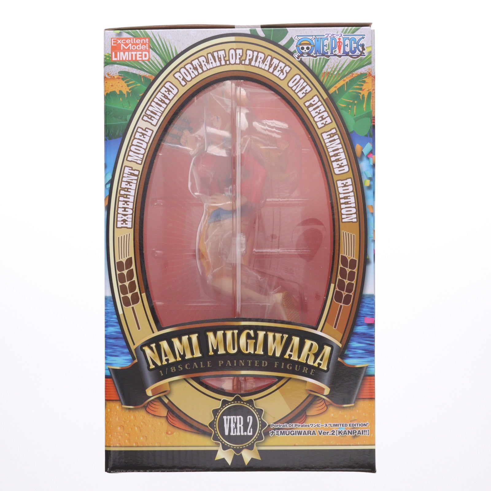 【中古即納】[FIG] Portrait.Of.Pirates P.O.P LIMITED EDITION ナミMUGIWARA Ver.2【KANPAI!!】 ONE PIECE(ワンピース) 1/8 完成品 フィギュア ジャンプキャラクターズストア限定 メガハウス(20160831)