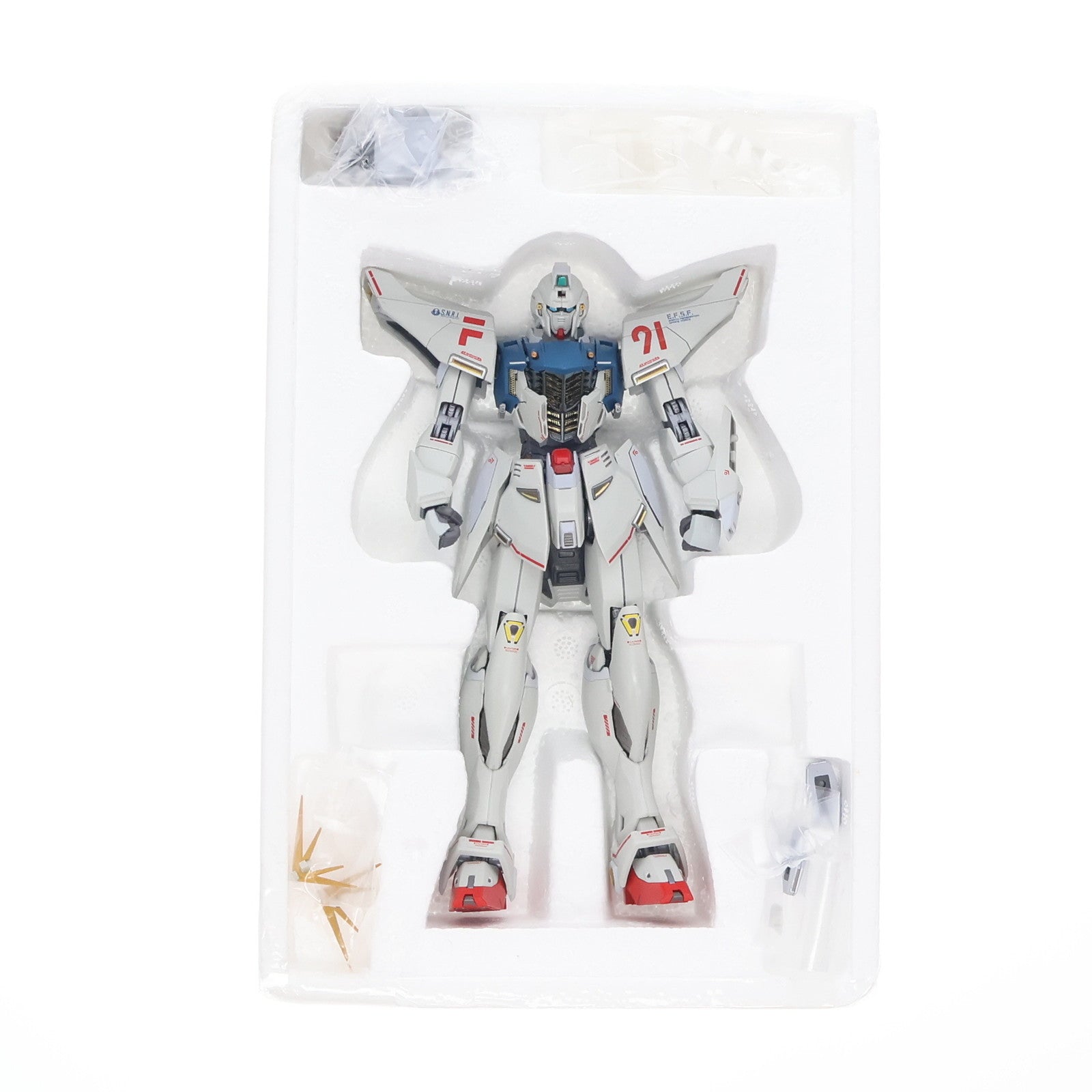 【中古即納】[FIG] METAL BUILD ガンダムF91 CHRONICLE WHITE Ver. 機動戦士ガンダムF91 完成品 可動フィギュア バンダイスピリッツ(20210327)