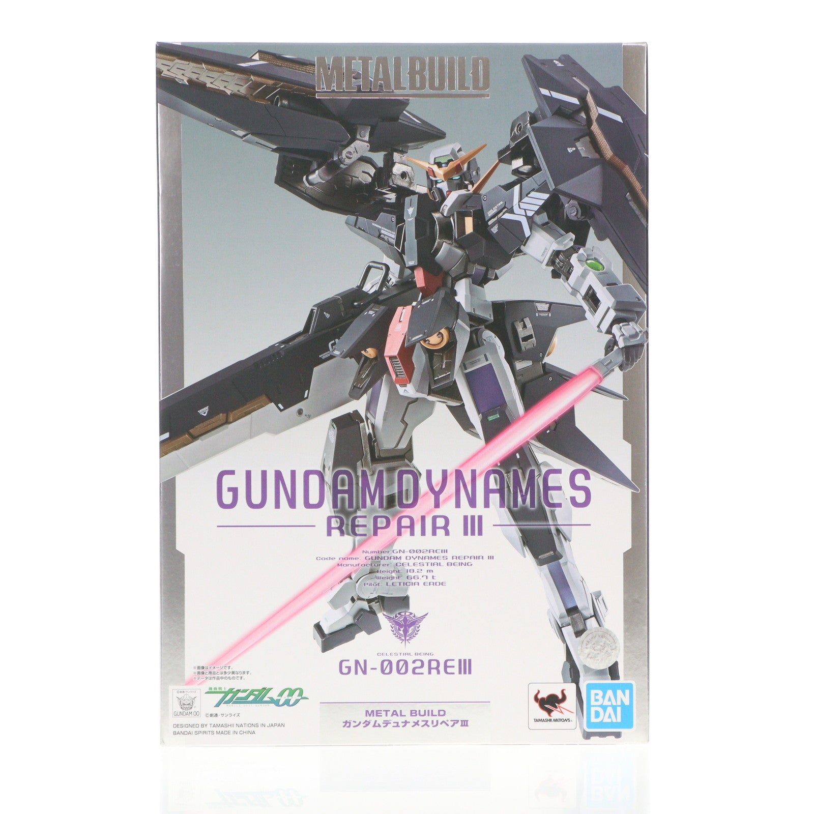 【中古即納】[FIG] METAL BUILD ガンダムデュナメスリペアIII ガンダム00 Festival 10 Re:vision(ダブルオーフェスティバル10リビジョン) 完成品 可動フィギュア バンダイスピリッツ(20210722)