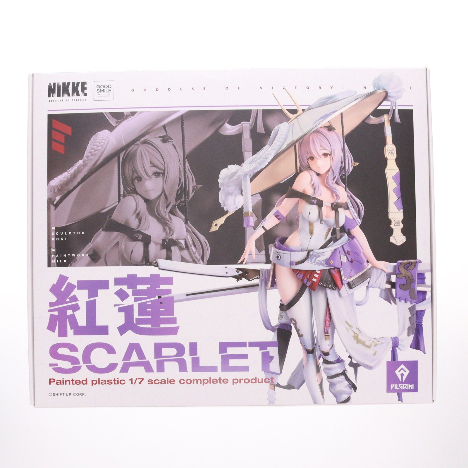 【中古即納】[FIG] 紅蓮(ぐれん) 勝利の女神:NIKKE(ニケ) 1/7 完成品 フィギュア グッドスマイルアーツ上海(20250619)