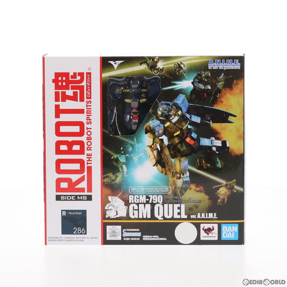 【中古即納】[FIG] ROBOT魂(SIDE MS) RGM-79Q ジム・クゥエル ver. A.N.I.M.E. 機動戦士ガンダム0083 STARDUST MEMORY(スターダストメモリー) 完成品 可動フィギュア バンダイスピリッツ(20210807)