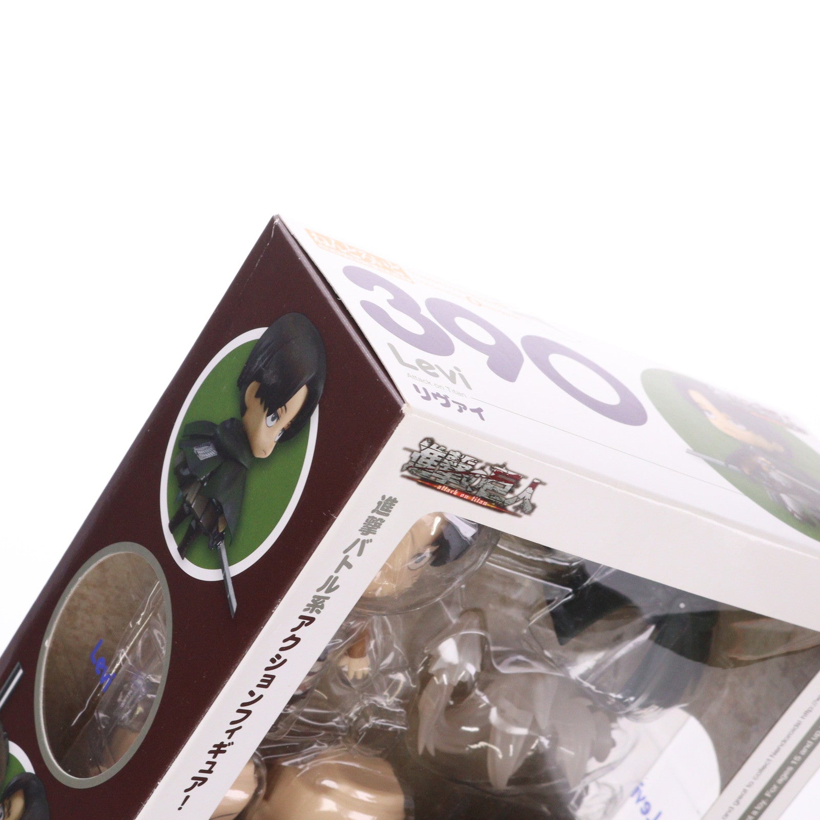 【中古即納】[FIG] ねんどろいど 390 リヴァイ 進撃の巨人 完成品 可動フィギュア グッドスマイルカンパニー(20140621)