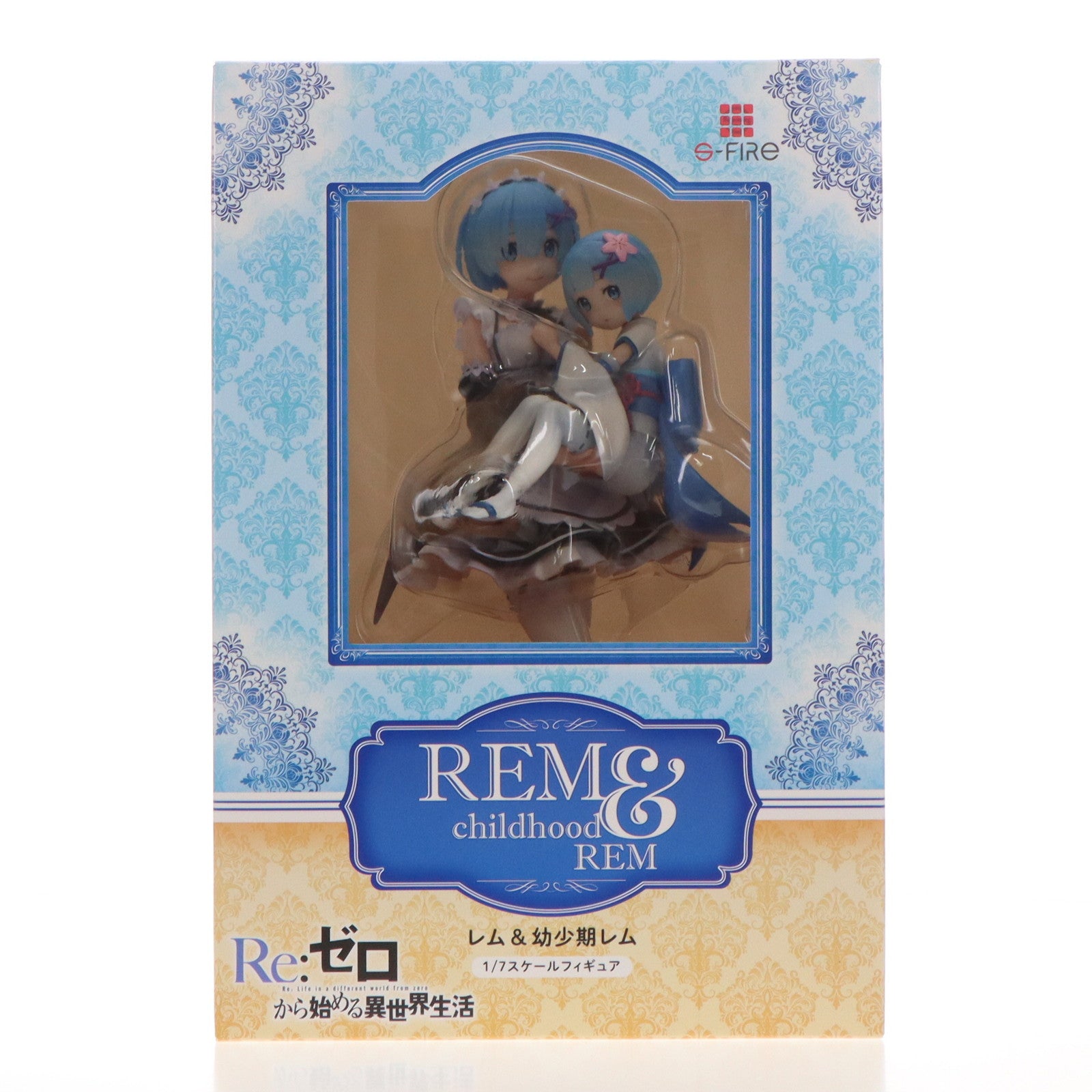 【中古即納】[FIG] レム&幼少期レム Re:ゼロから始める異世界生活 1/7 完成品 フィギュア S-FIRE(エスファイア)/セガ(20230202)