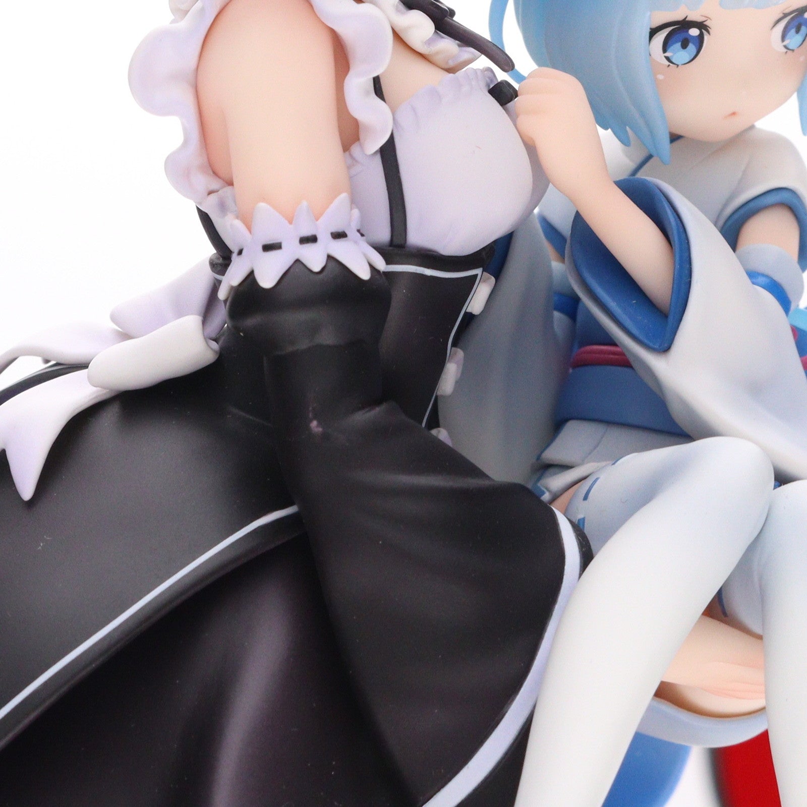 【中古即納】[FIG] レム&幼少期レム Re:ゼロから始める異世界生活 1/7 完成品 フィギュア S-FIRE(エスファイア)/セガ(20230202)