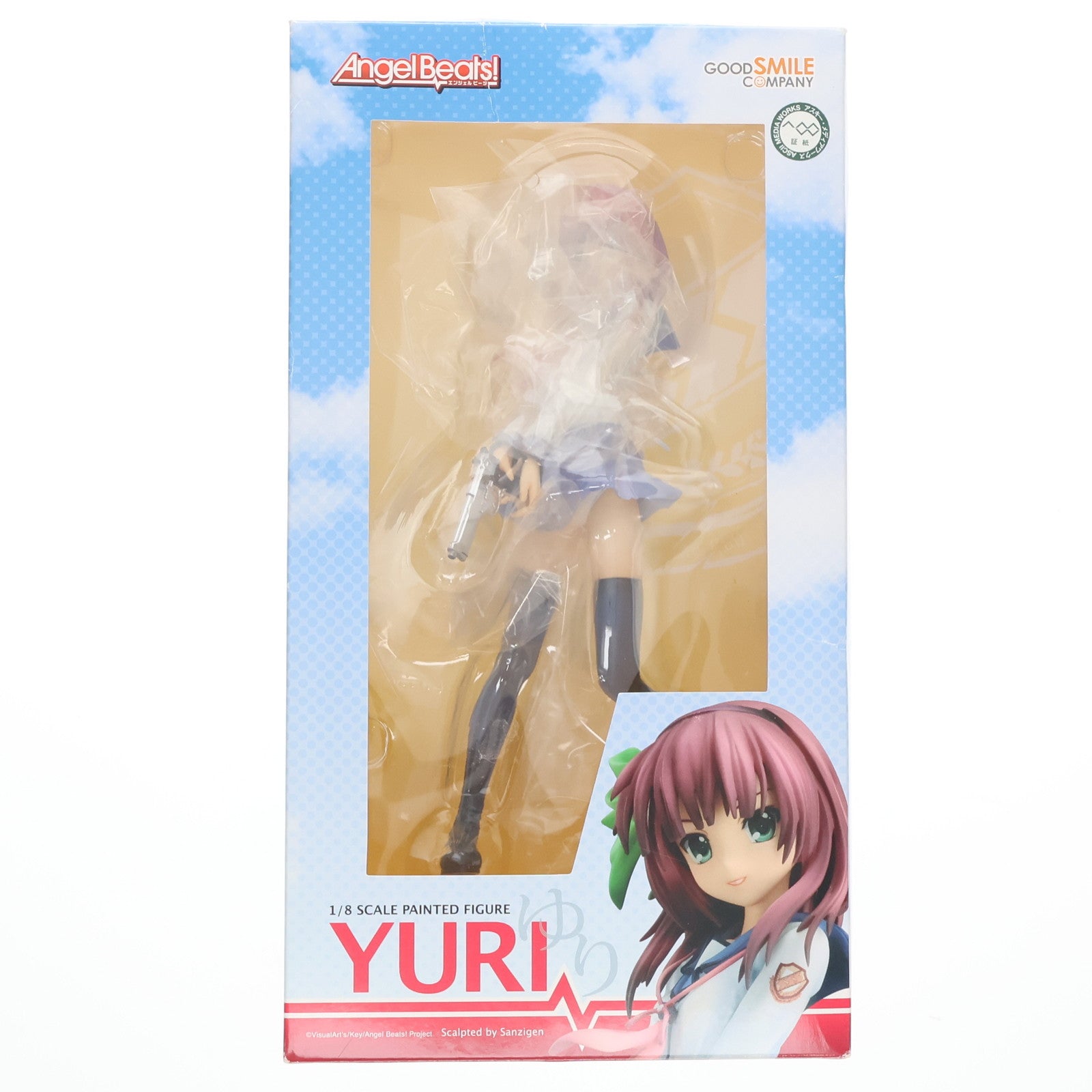 【中古即納】[FIG] ゆり Angel Beats!(エンジェルビーツ!) 1/8 完成品 フィギュア グッドスマイルカンパニー(20110415)