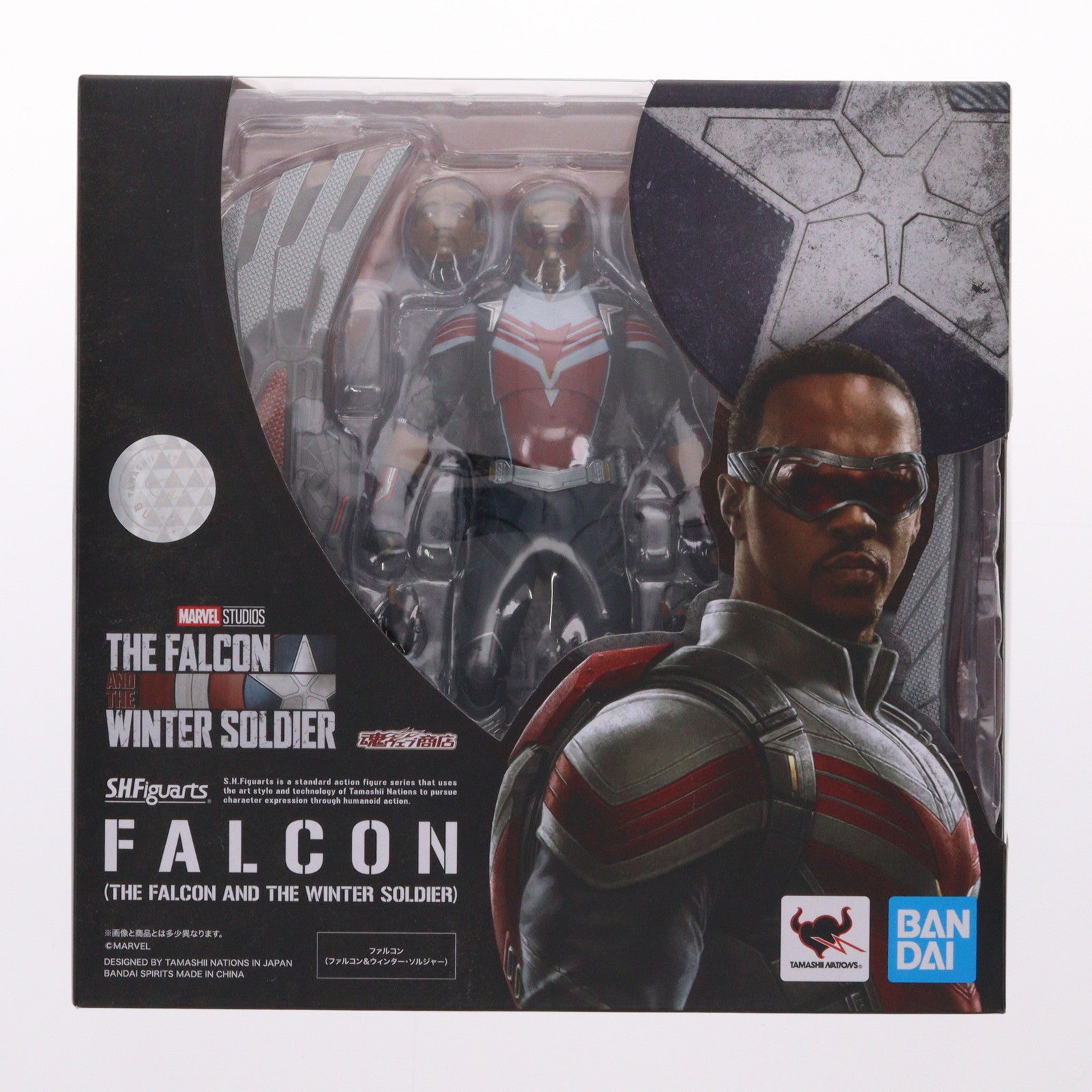 【中古即納】[FIG] 魂ウェブ商店限定 S.H.Figuarts(フィギュアーツ) ファルコン(ファルコン&ウィンター・ソルジャー) 完成品 可動フィギュア バンダイスピリッツ(20210831)