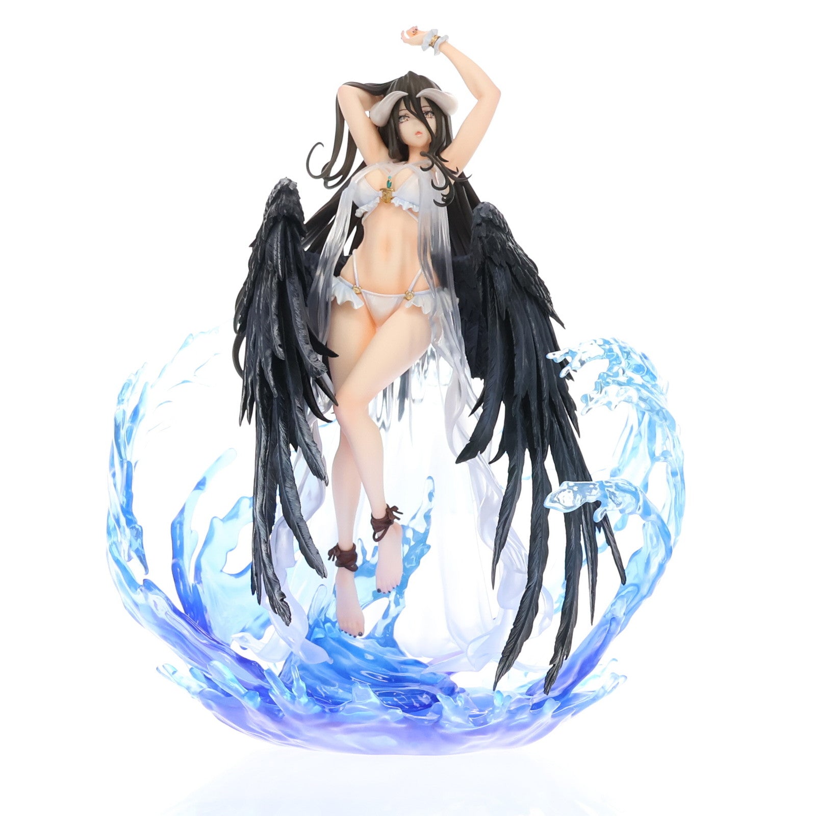 【中古即納】[FIG] 初期不良対応品 SHIBUYA SCRAMBLE FIGURE アルベド -水着Ver.- オーバーロード 1/7 完成品 フィギュア eStream Store限定 eStream/アルファサテライト(20210930)