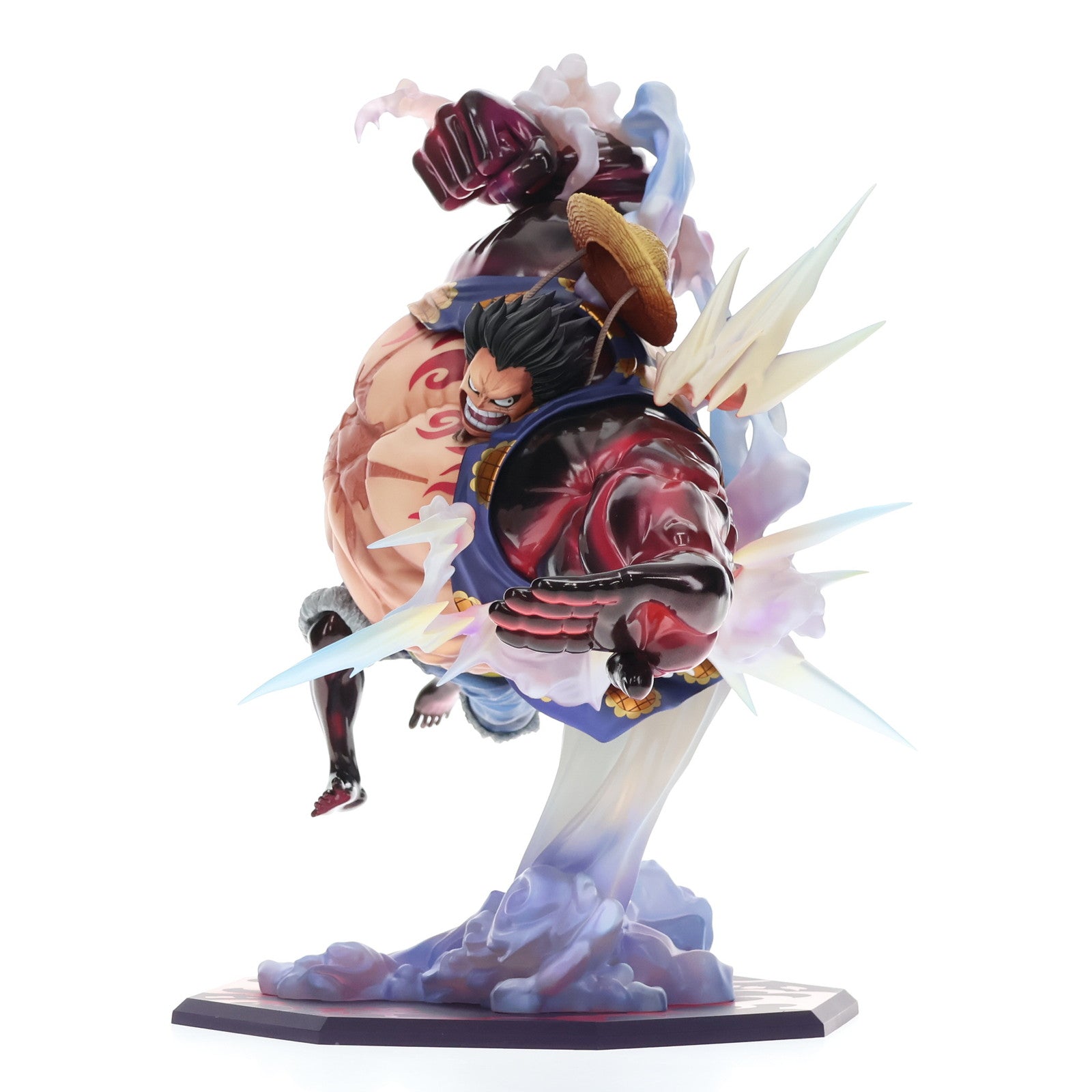 【中古即納】[FIG] Portrait.Of.Pirates P.O.P SA-MAXIMUM モンキー・D・ルフィ ギア4 弾む男 Ver.2 ONE PIECE(ワンピース) 1/8 完成品 フィギュア 一部店舗&オンラインショップ限定 メガハウス(20211130)