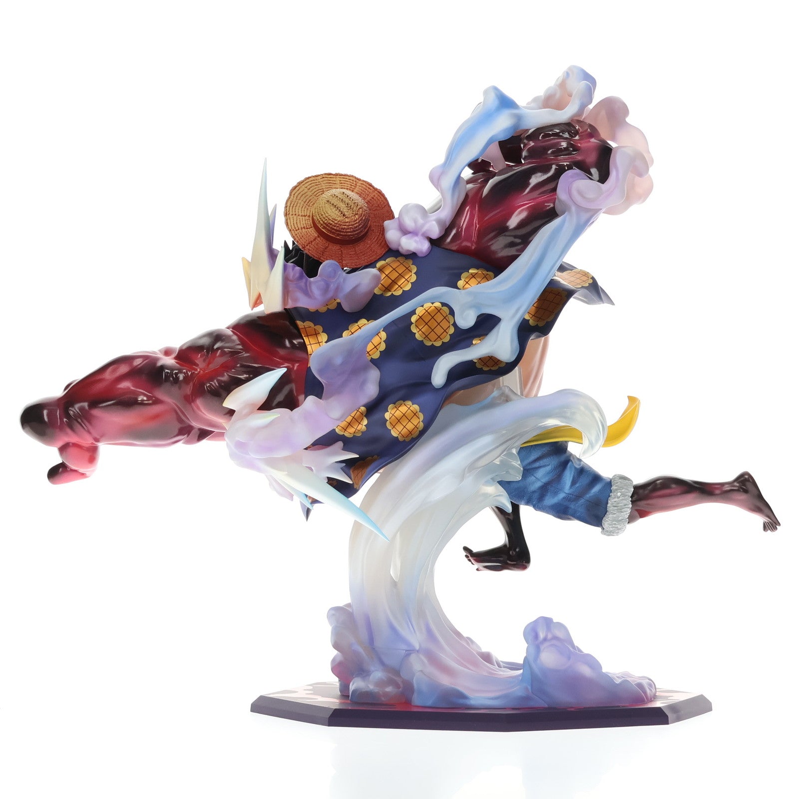 【中古即納】[FIG] Portrait.Of.Pirates P.O.P SA-MAXIMUM モンキー・D・ルフィ ギア4 弾む男 Ver.2 ONE PIECE(ワンピース) 1/8 完成品 フィギュア 一部店舗&オンラインショップ限定 メガハウス(20211130)