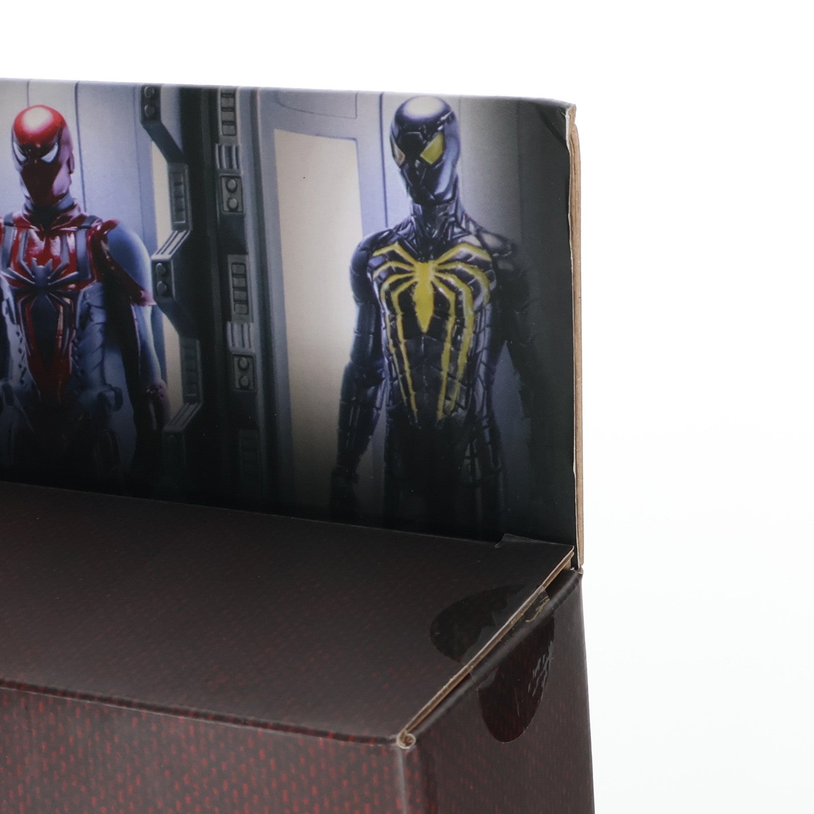 【中古即納】[FIG] トイサピエンス限定 ビデオゲーム・マスターピース COMPACT ミニチュア・フィギュア シリーズ1 スパイダースーツ格納庫(6体セット)[ボーナスアクセサリー付き] Marvel's Spider-Man(スパイダーマン) 完成品(VGMCOM#008) ホットトイズ(20200630)