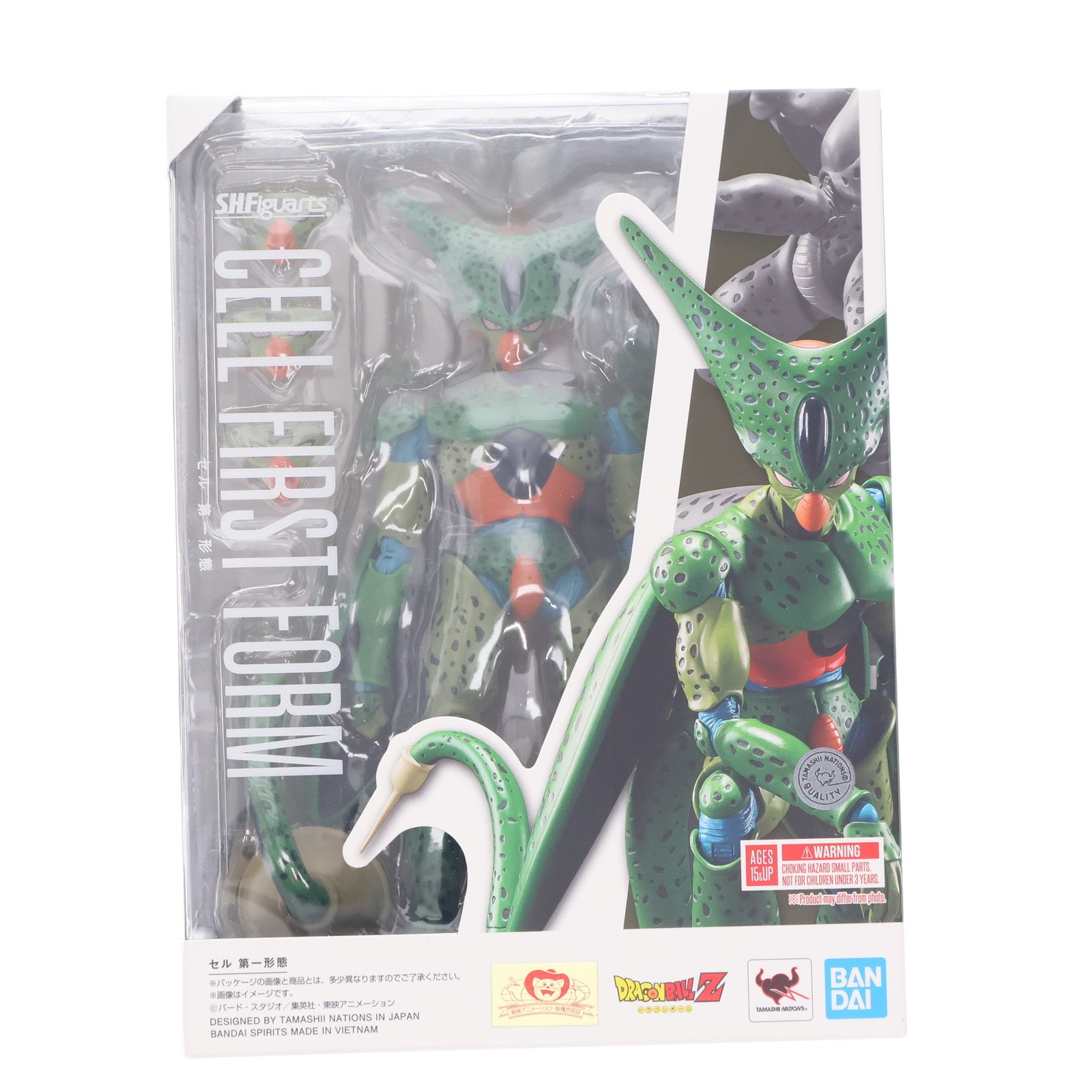 【中古即納】[FIG] (再販) S.H.Figuarts(フィギュアーツ) セル 第一形態 ドラゴンボールZ 完成品 可動フィギュア バンダイスピリッツ(20250920)