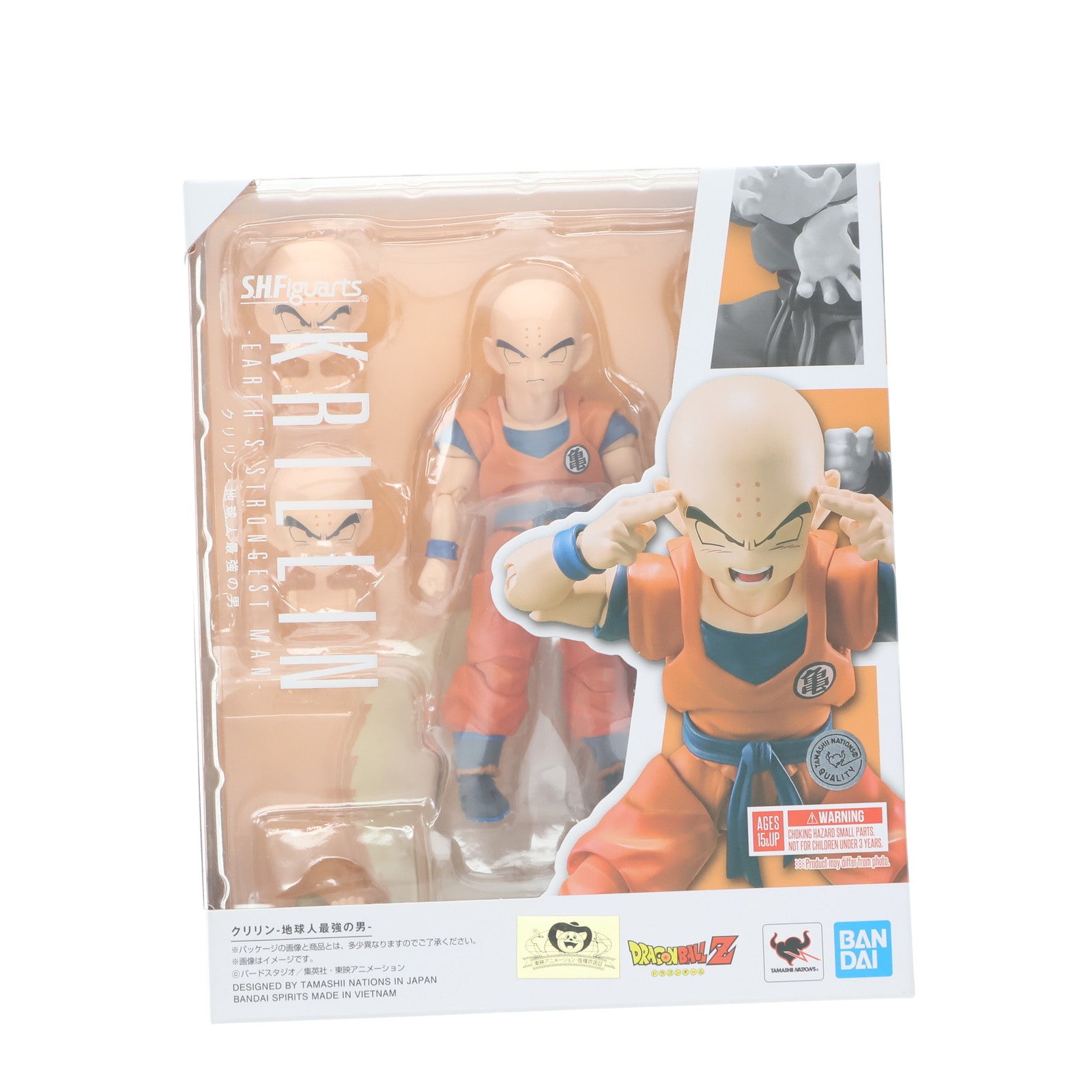 【中古即納】[FIG] S.H.Figuarts(フィギュアーツ) クリリン-地球人最強の男- ドラゴンボールZ 完成品 可動フィギュア バンダイスピリッツ(20231028)