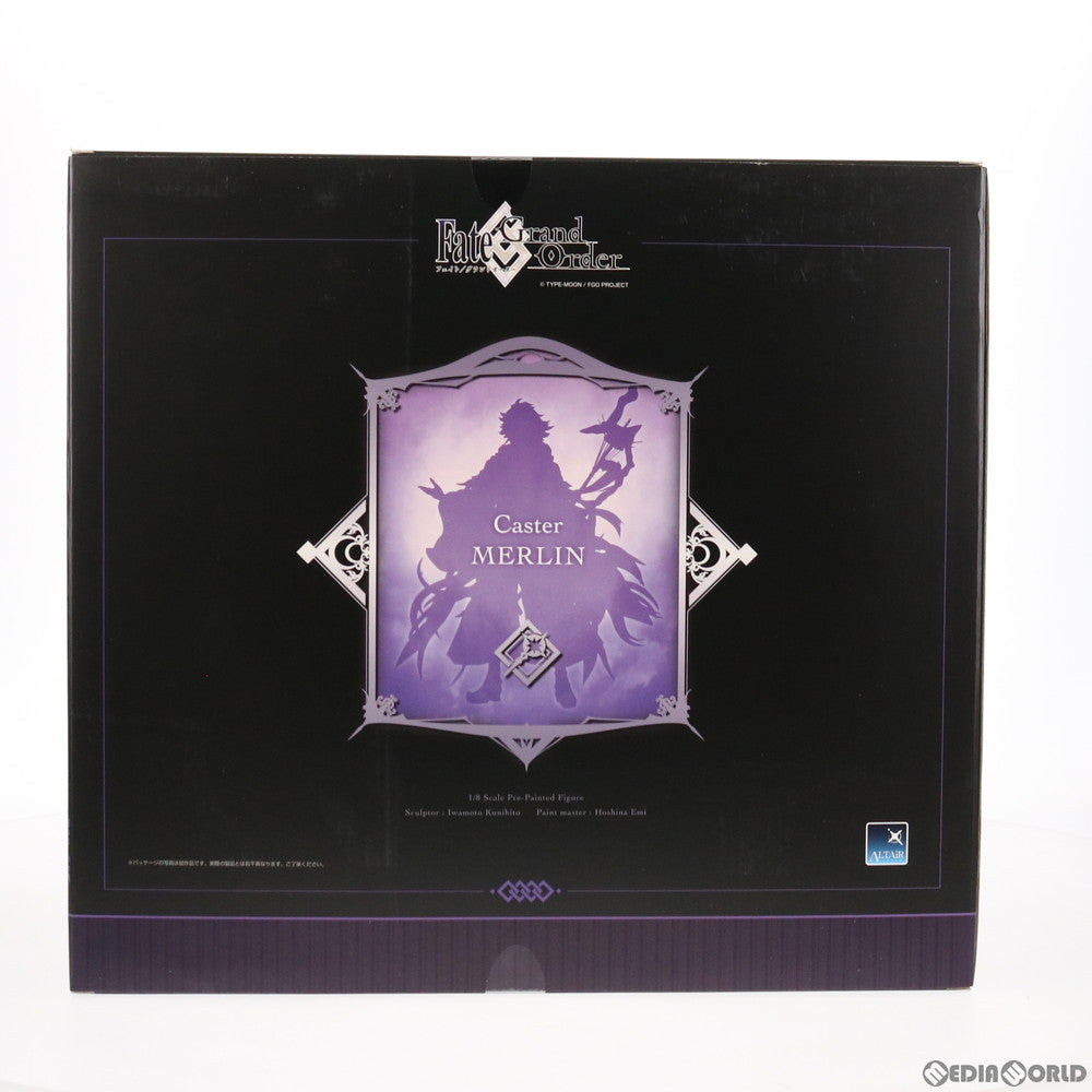 【中古即納】[FIG] キャスター/マーリン Fate/Grand Order(フェイト/グランドオーダー) 1/8 完成品 フィギュア あみあみ&アニメイト限定 amie×ALTAiR(アミィ×アルタイル)(20200930)