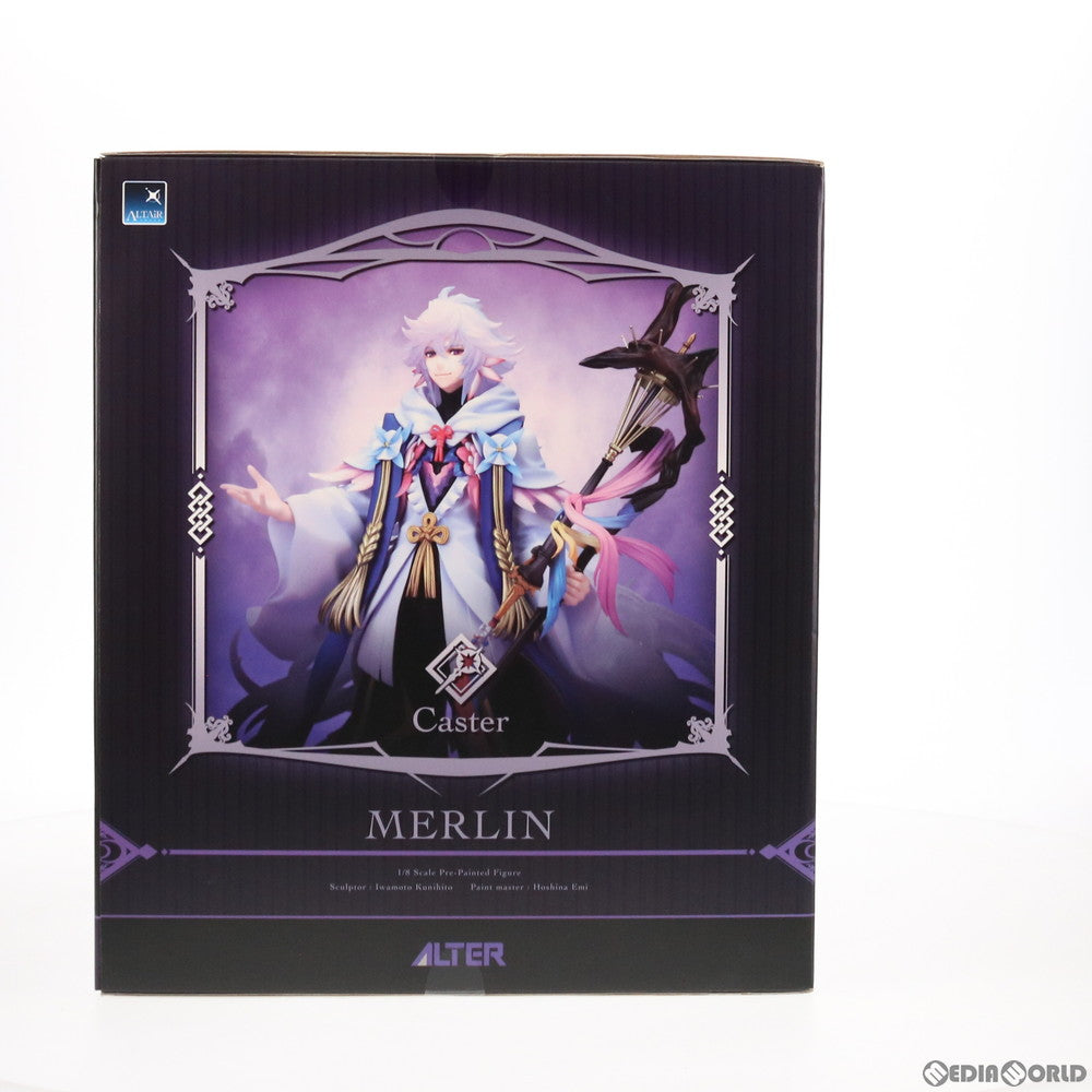 【中古即納】[FIG] キャスター/マーリン Fate/Grand Order(フェイト/グランドオーダー) 1/8 完成品 フィギュア あみあみ&アニメイト限定 amie×ALTAiR(アミィ×アルタイル)(20200930)