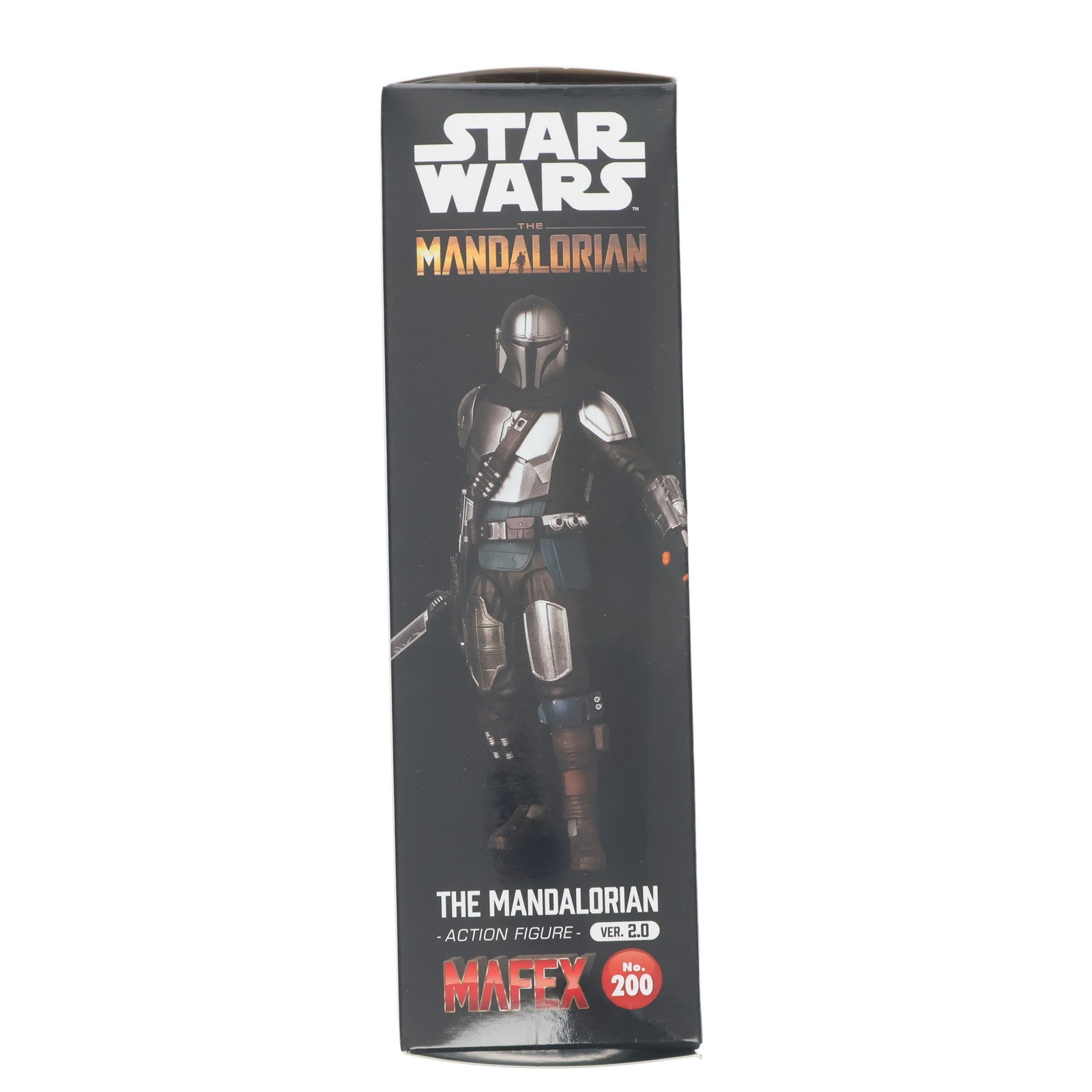 【中古即納】[FIG] マフェックス No.200 MAFEX THE MANDALORIAN(マンダロリアン) Ver.2.0 STAR WARS(スター・ウォーズ) ザ・マンダロリアン 完成品 可動フィギュア メディコム・トイ(20240218)