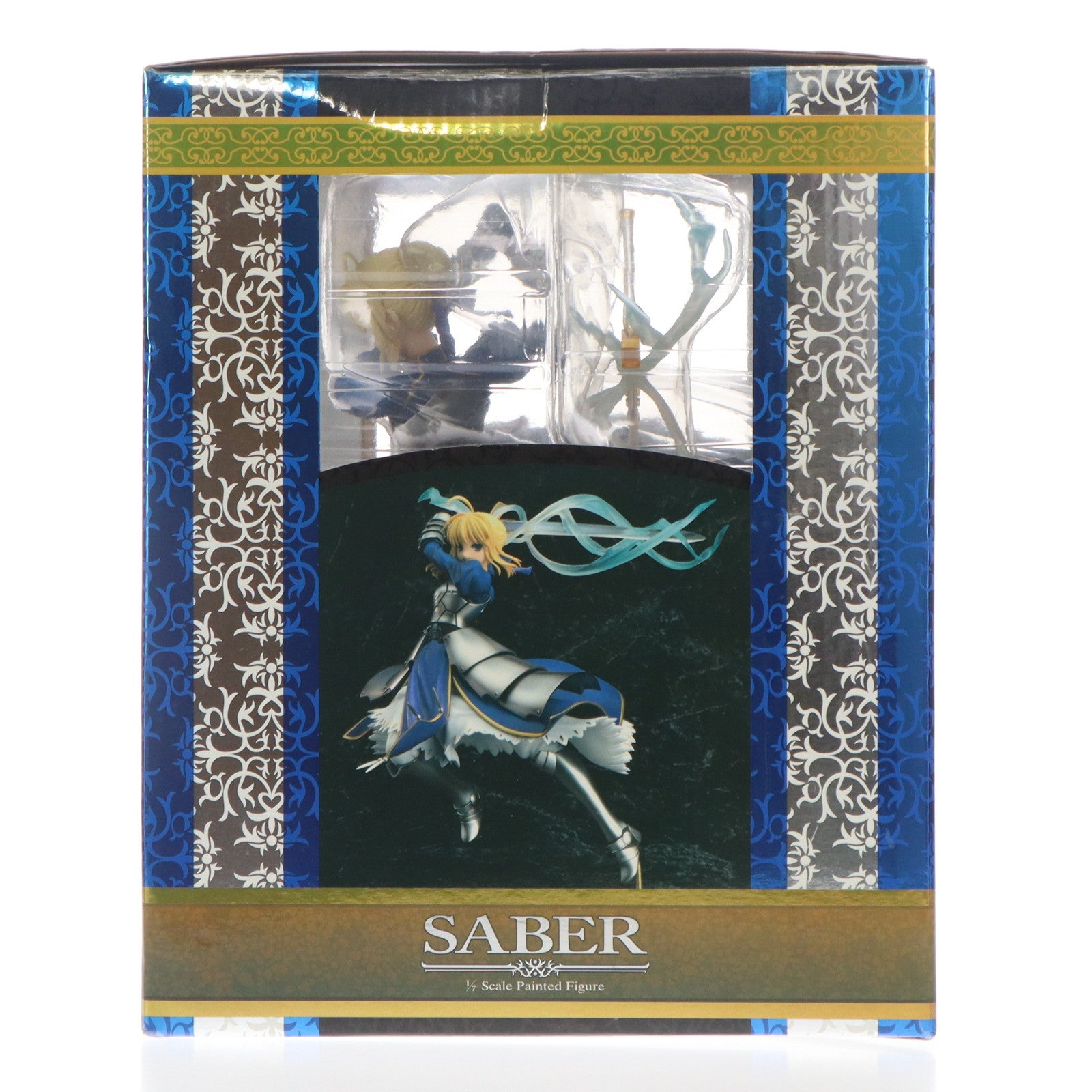 【中古即納】[FIG] セイバー ～約束された勝利の剣(エクスカリバー)～ Fate/stay night(フェイト/ステイナイト) 1/7 完成品 フィギュア グッドスマイルカンパニー(20121123)