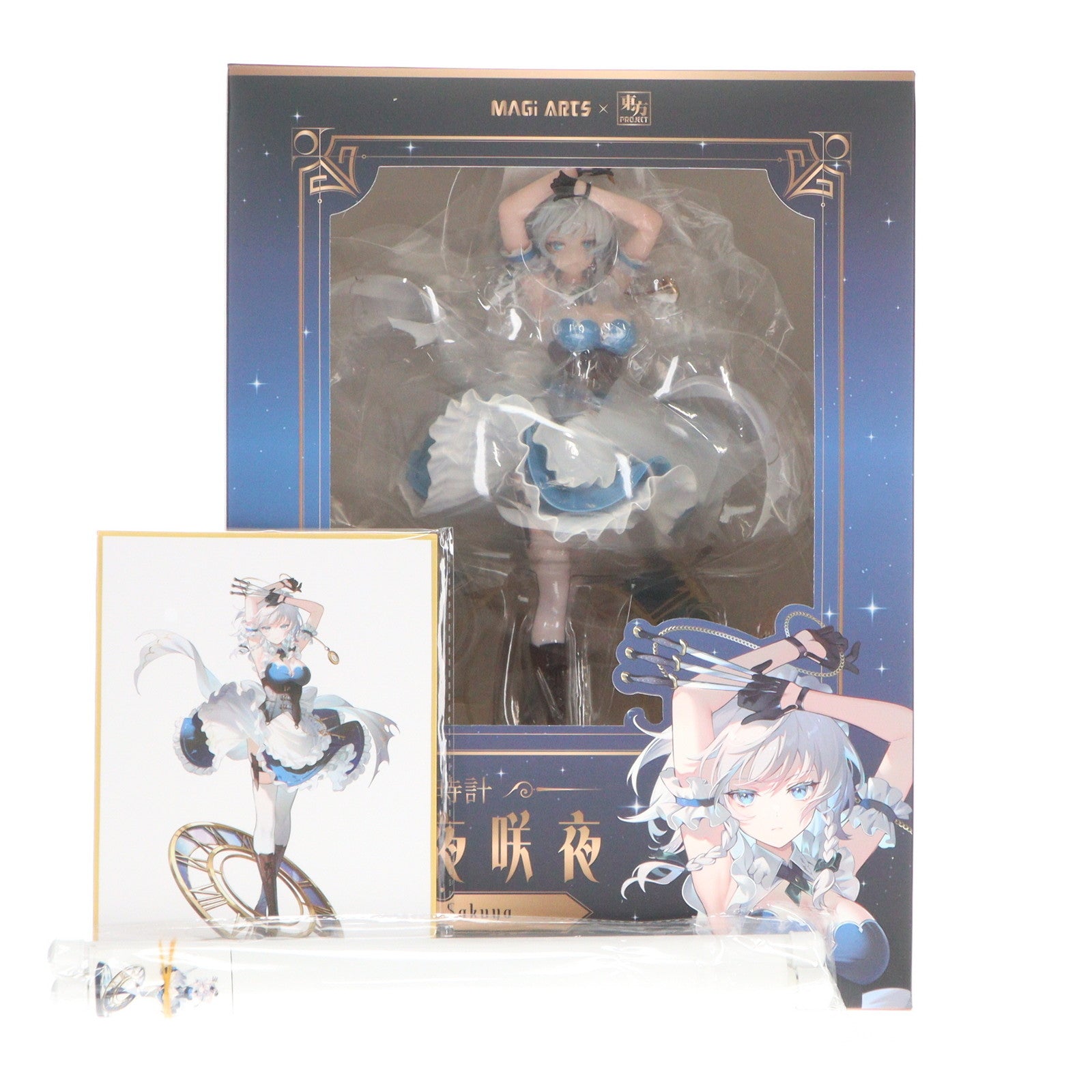【中古即納】[FIG] 特典3種付属 月時計 十六夜咲夜(いざよいさくや) 豪華版 東方Project 1/6 完成品 フィギュア MAGI ARTS(マギアーツ)(20250331)