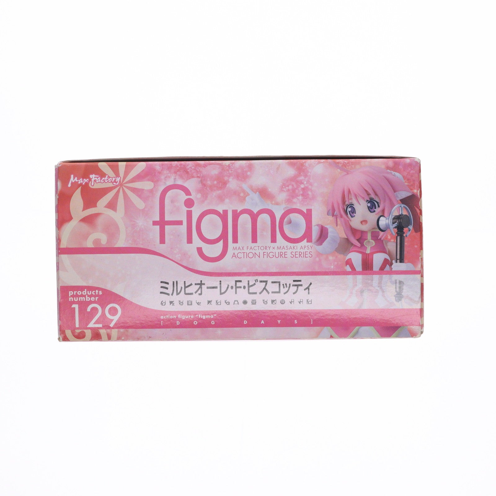 【中古即納】[FIG] figma(フィグマ) 129 ミルヒオーレ・F・ビスコッティ DOG DAYS 完成品 可動フィギュア マックスファクトリー(20120428)