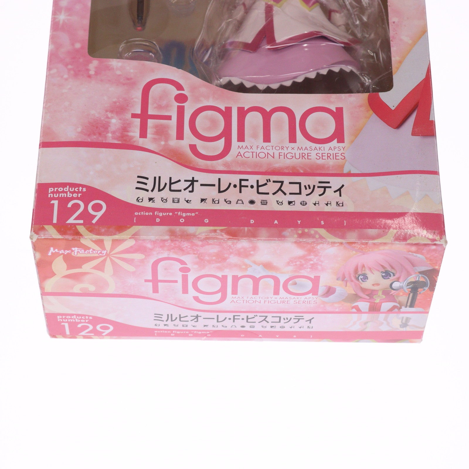【中古即納】[FIG] figma(フィグマ) 129 ミルヒオーレ・F・ビスコッティ DOG DAYS 完成品 可動フィギュア マックスファクトリー(20120428)
