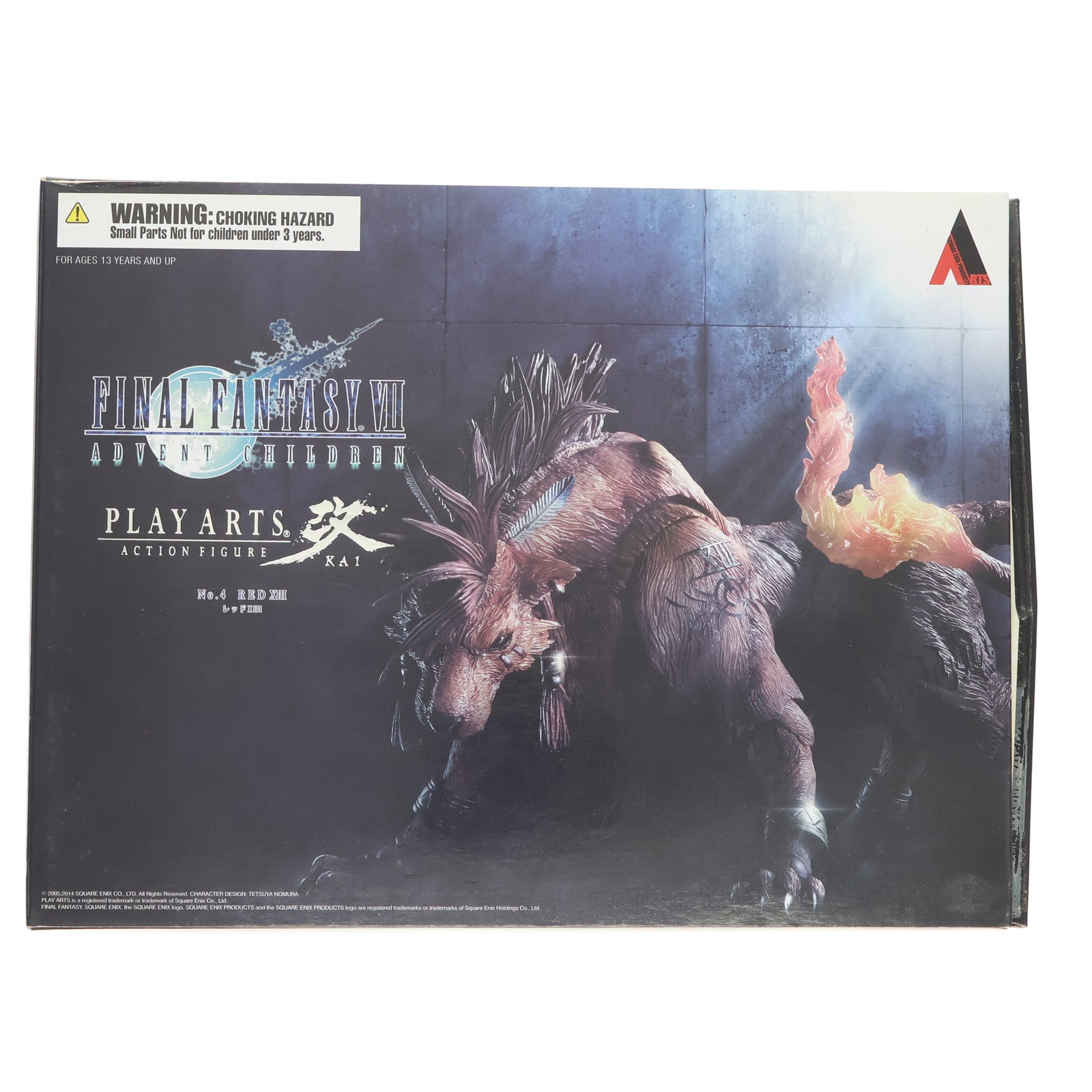 【中古即納】[FIG] PLAY ARTS改(プレイアーツ改) レッドXIII FINAL FANTASY VII ADVENT CHILDREN(ファイナルファンタジー7 アドベントチルドレン) 完成品 可動フィギュア スクウェア・エニックス(20141219)