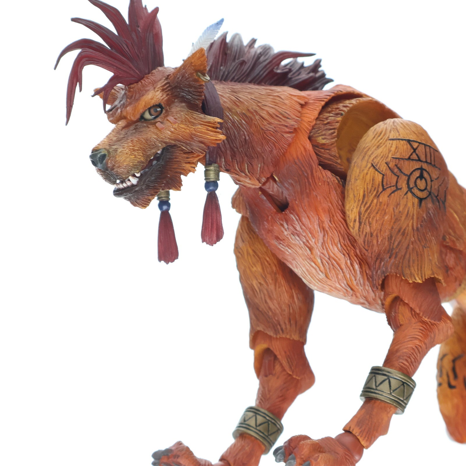 【中古即納】[FIG] PLAY ARTS改(プレイアーツ改) レッドXIII FINAL FANTASY VII ADVENT CHILDREN(ファイナルファンタジー7 アドベントチルドレン) 完成品 可動フィギュア スクウェア・エニックス(20141219)