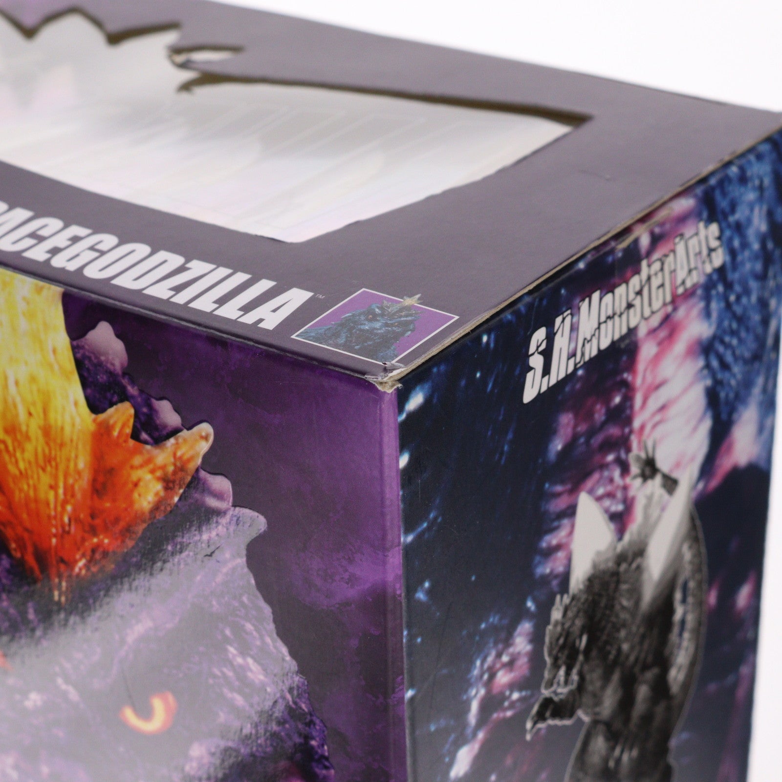 【中古即納】[FIG] S.H.MonsterArts(モンスターアーツ) スペースゴジラ ゴジラVSスペースゴジラ 完成品 可動フィギュア バンダイ(20120324)