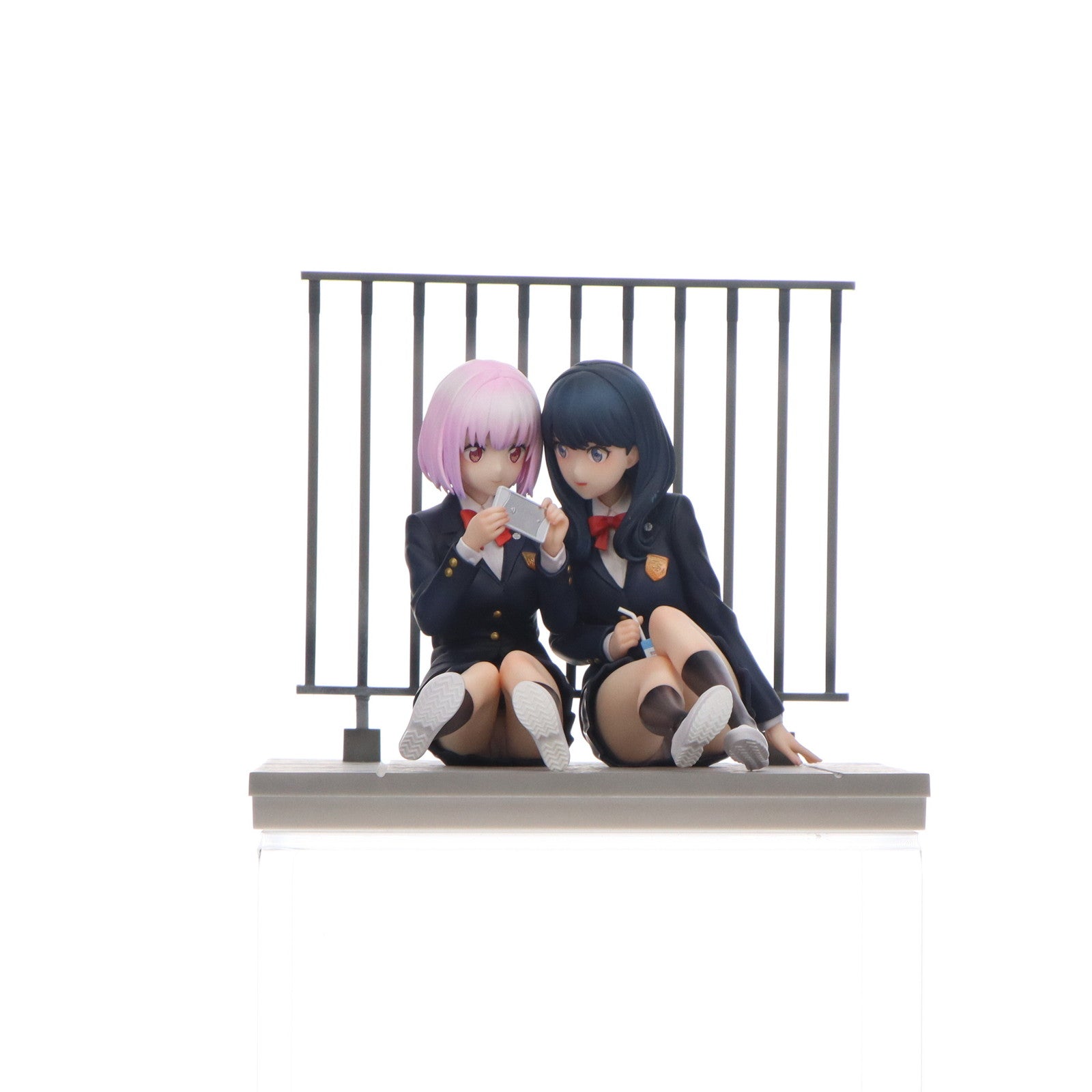 【中古即納】[FIG] SHIBUYA SCRAMBLE FIGURE 新条アカネ&宝多六花(しんじょうあかね&たからだりっか) SSSS.GRIDMAN(グリッドマン) 1/7 完成品 フィギュア eStream(20250930)
