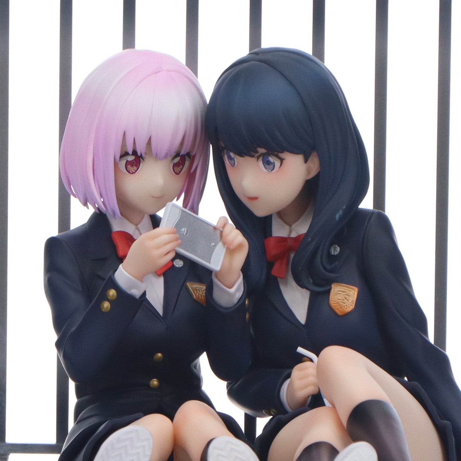 【中古即納】[FIG] SHIBUYA SCRAMBLE FIGURE 新条アカネ&宝多六花(しんじょうあかね&たからだりっか) SSSS.GRIDMAN(グリッドマン) 1/7 完成品 フィギュア eStream(20250930)