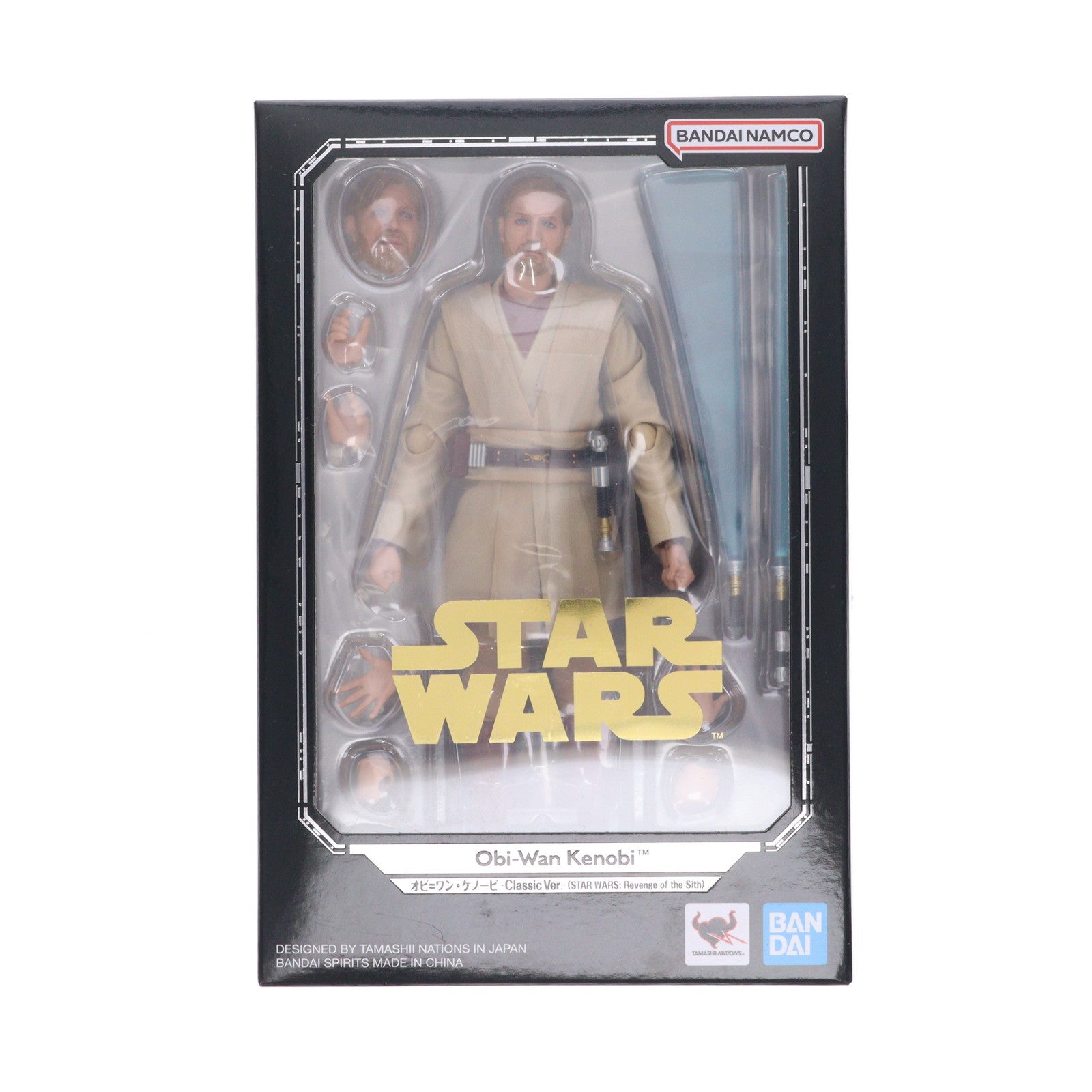 【中古即納】[FIG] S.H.Figuarts(フィギュアーツ) オビ=ワン・ケノービ -Classic Ver.-(STAR WARS: Revenge of the Sith) スター・ウォーズ エピソード3/シスの復讐 完成品 可動フィギュア バンダイスピリッツ(20250927)