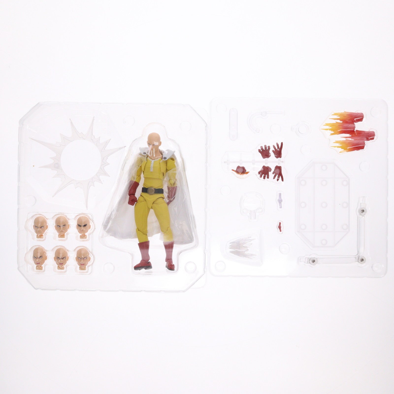 【中古即納】[FIG] 海洋堂直営店限定特典付属 リボルテック アメイジングヤマグチ サイタマ ワンパンマン 完成品 可動フィギュア(NR064) 海洋堂(20250627)