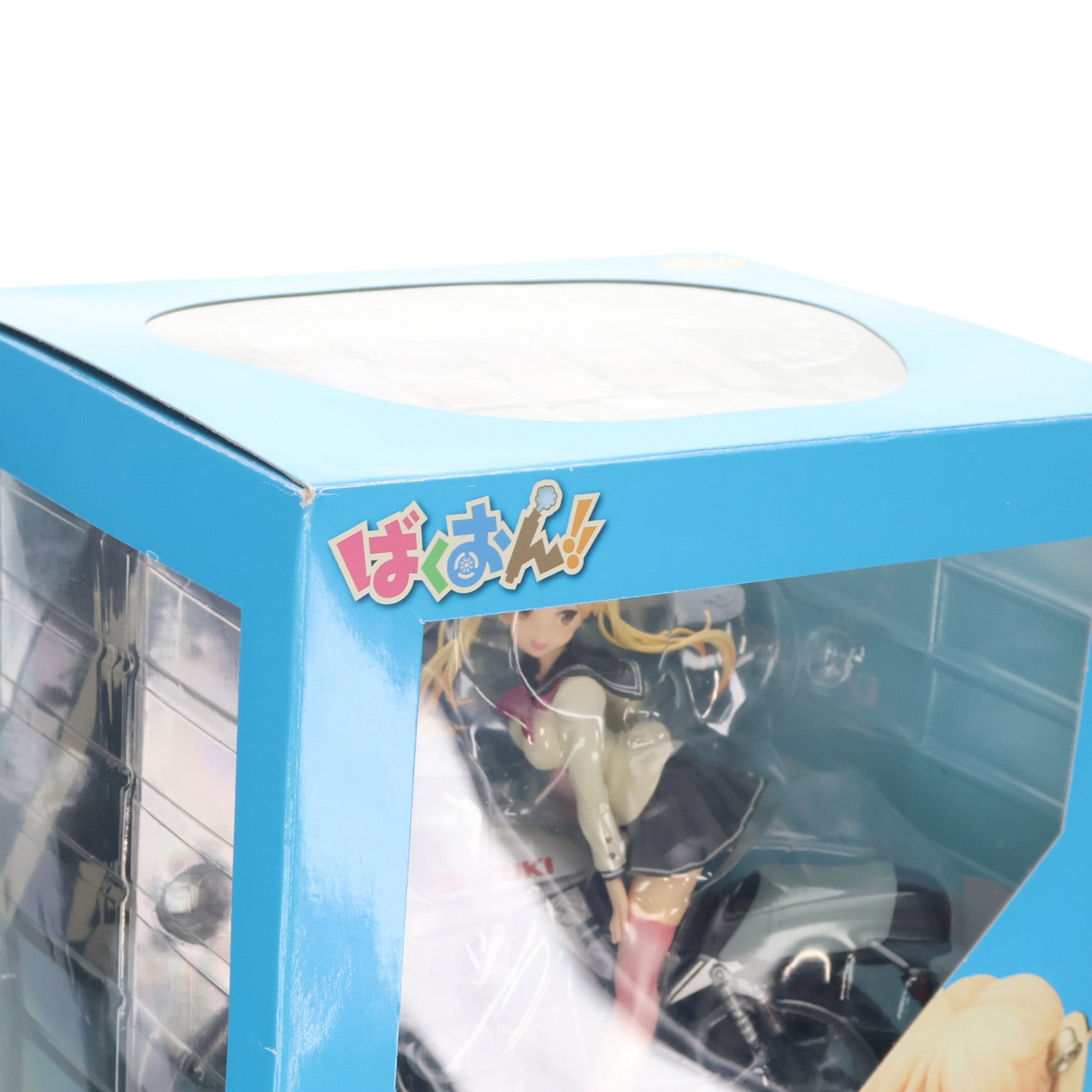 【中古即納】[FIG] 鈴乃木凜&GSX400S カタナ ばくおん!! 1/10 完成品 フィギュア Phat!(ファット・カンパニー)(20160716)