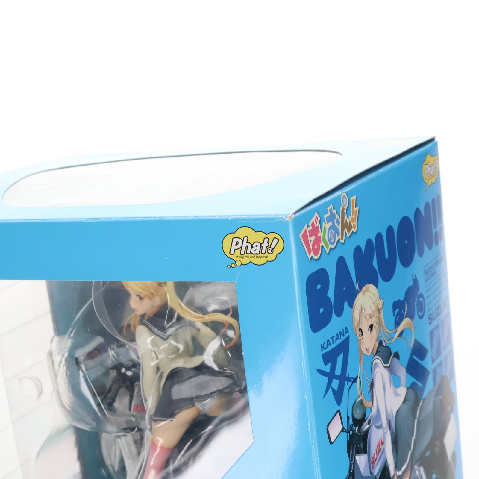 【中古即納】[FIG] 鈴乃木凜&GSX400S カタナ ばくおん!! 1/10 完成品 フィギュア Phat!(ファット・カンパニー)(20160716)