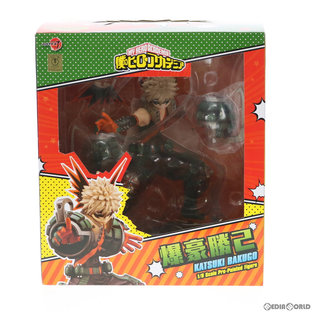【中古即納】[FIG] コトブキヤショップ限定特典付属 ARTFX J 爆豪勝己(ばくごうかつき) 僕のヒーローアカデミア 1/8 完成品 フィギュア(PP790) コトブキヤ(20190831)