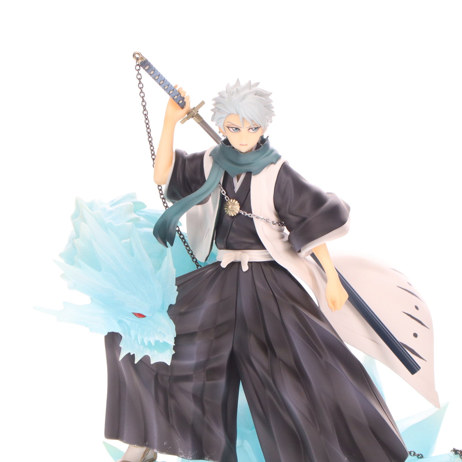 【中古即納】[FIG] Precious G.E.M.シリーズ 日番谷冬獅郎(ひつがやとうしろう) 千年血戦篇 BLEACH(ブリーチ) 完成品 フィギュア プレミアムバンダイ&オンラインショップ限定 メガハウス(20231031)