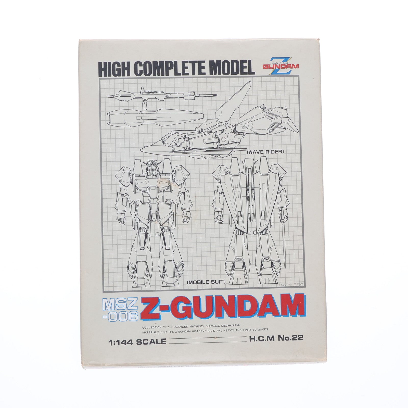 【中古即納】[FIG] HCM-22 Zガンダム 機動戦士Zガンダム 1/144 完成品 可動フィギュア バンダイ(19991231)