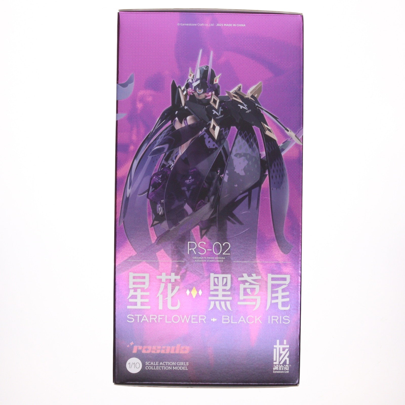 【中古即納】[FIG] rosado Project RS-02 星花・ブラックアイリス 1/10 完成品 アクションフィギュア 核誠治造(EARNESTCORE CRAFT/アニスコル)(20250630)
