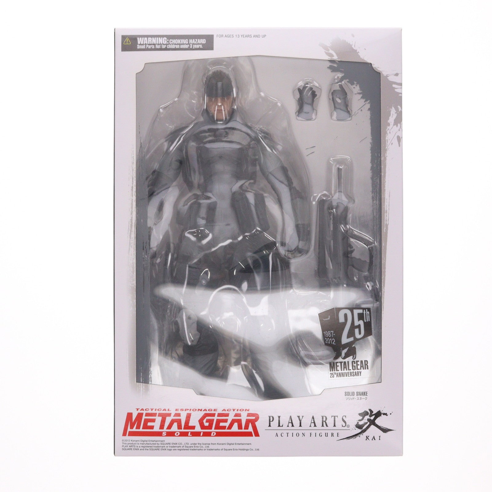【中古即納】[FIG] PLAY ARTS改(プレイアーツ改) ソリッド・スネーク METAL GEAR SOLID(メタルギアソリッド) 完成品 可動フィギュア スクウェア・エニックス(20120316)